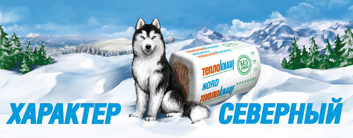 NORD KNAUF © NORTHERN REGIONS INSULATION KEY VISUAL — Изображение №3 — Брендинг, Иллюстрация на Dprofile