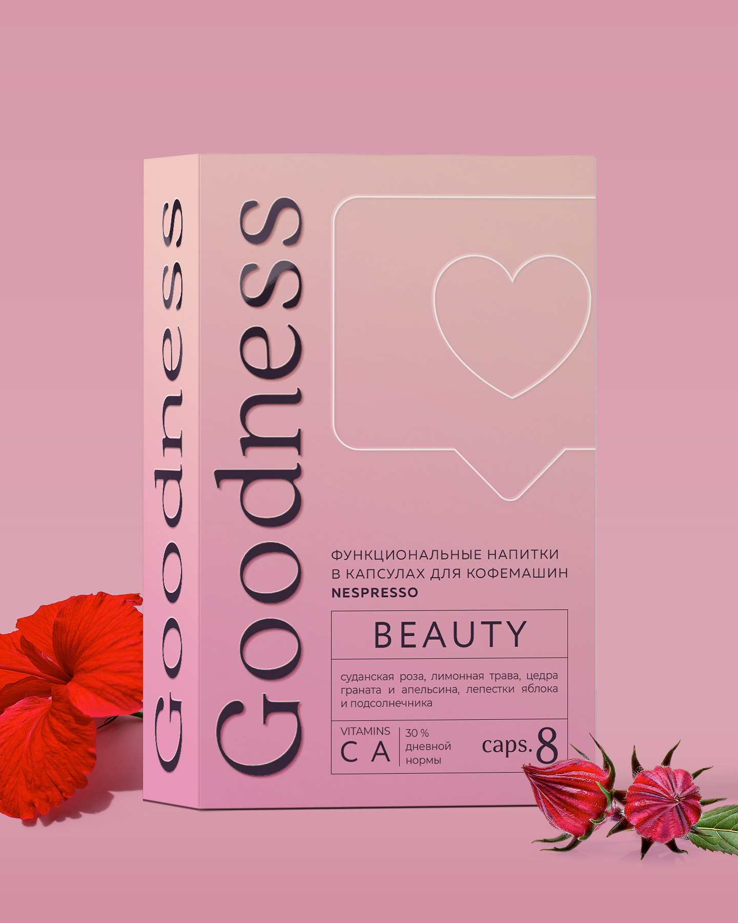 GOODNESS © BRANDING FOR FUNCTIONAL DRINKS CAPSULES — Изображение №5 — Брендинг, Маркетинг на Dprofile