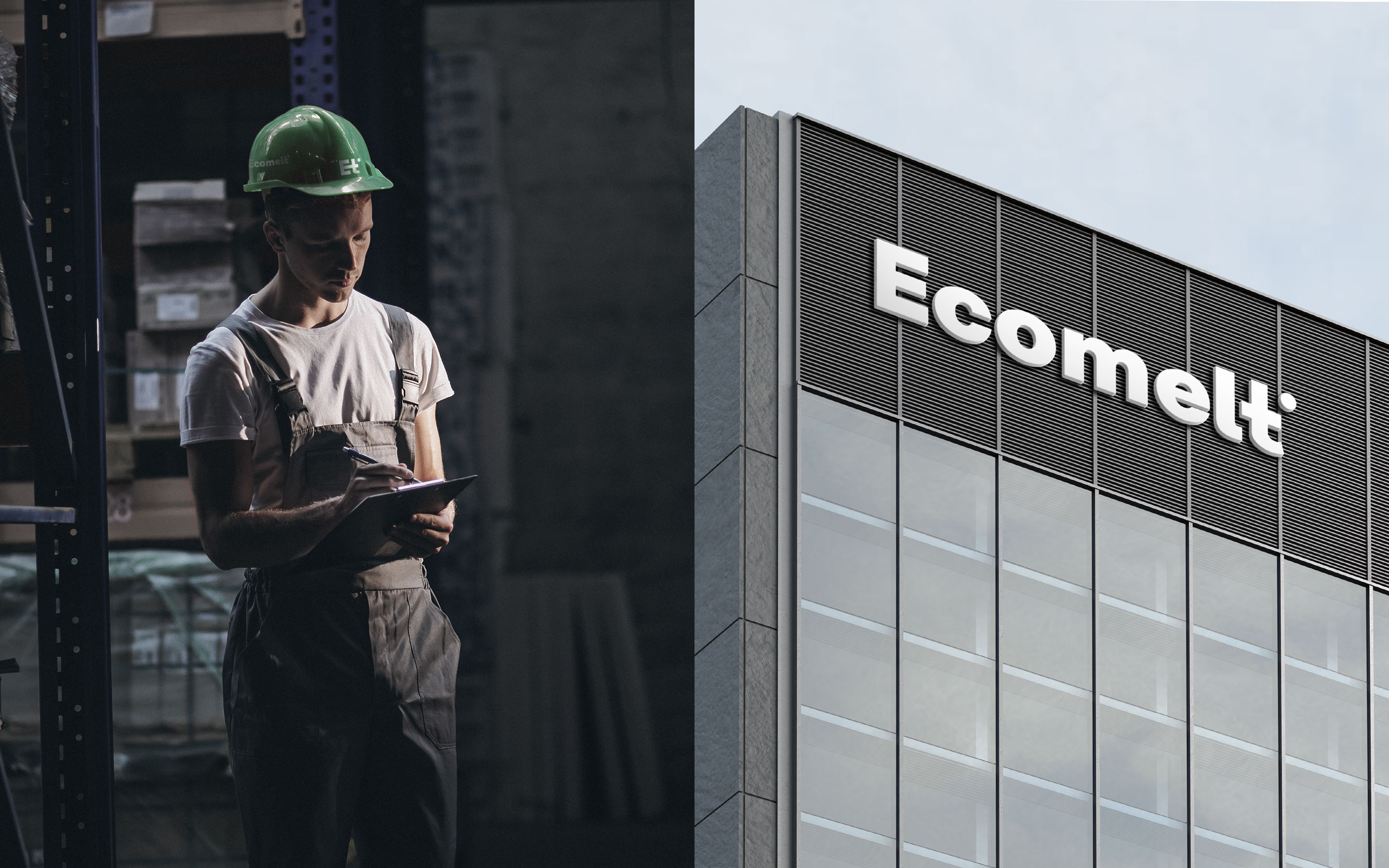 ECOMELT © ADHESIVE TECHNOLOGY PRODUCTION FACILITY REDESIGN — Изображение №3 — Брендинг, Графика на Dprofile