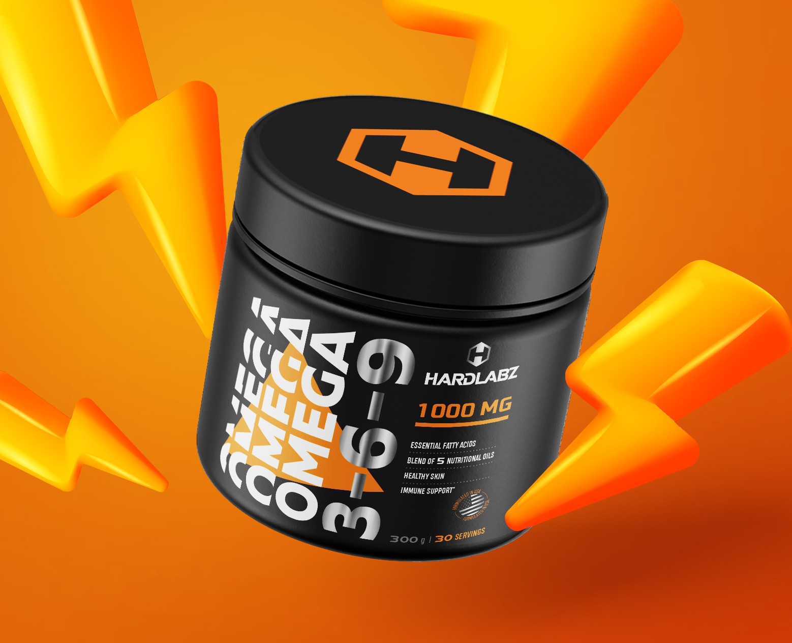 HARDLABZ © NUTRITION AND SUPPLEMENT PACKAGING REDESIGN — Брендинг, Маркетинг на Dprofile