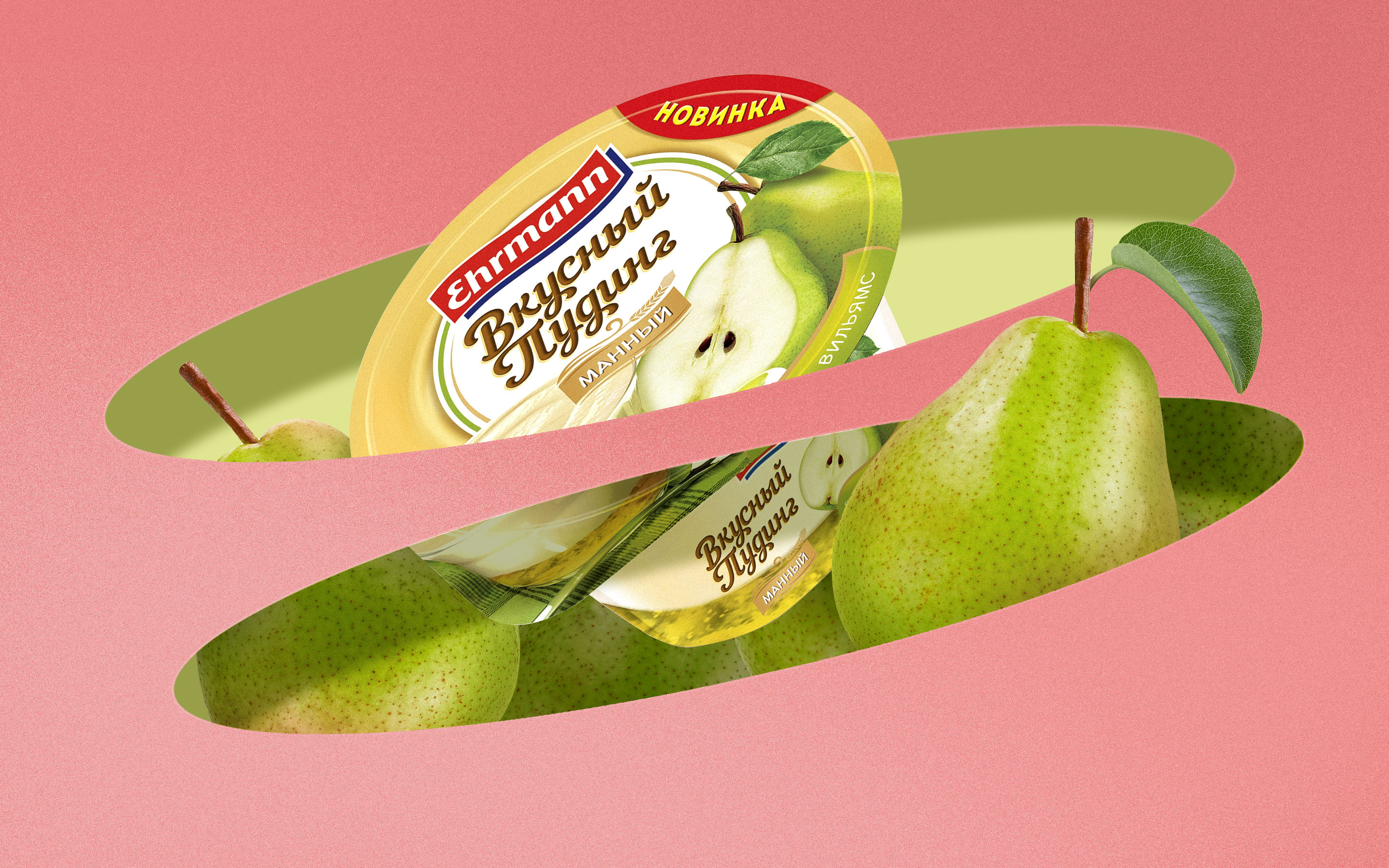 DELICIOUS PUDDING EHRMANN © PACKAGING DESIGN AND UPKEEP — Изображение №5 — Брендинг, Графика на Dprofile