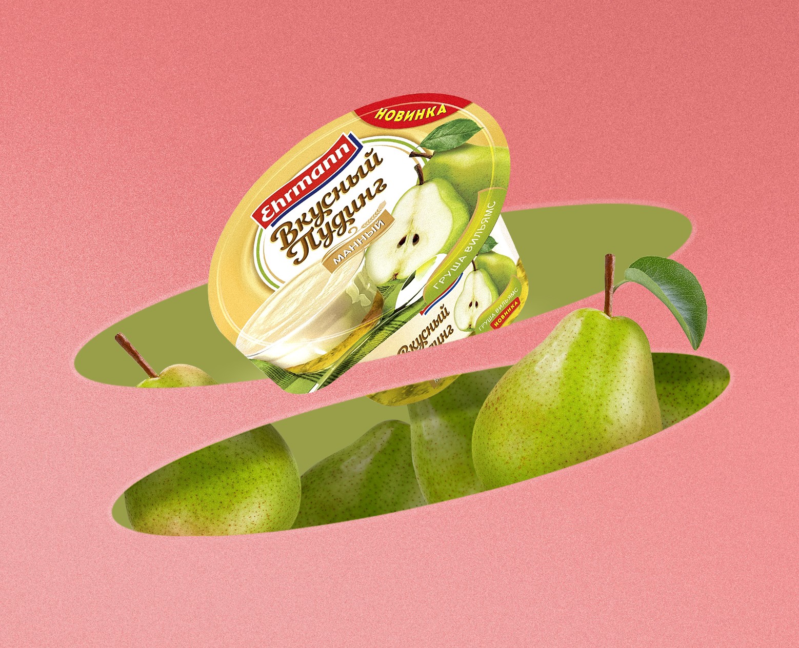 DELICIOUS PUDDING EHRMANN © PACKAGING DESIGN AND UPKEEP — Брендинг, Графика на Dprofile