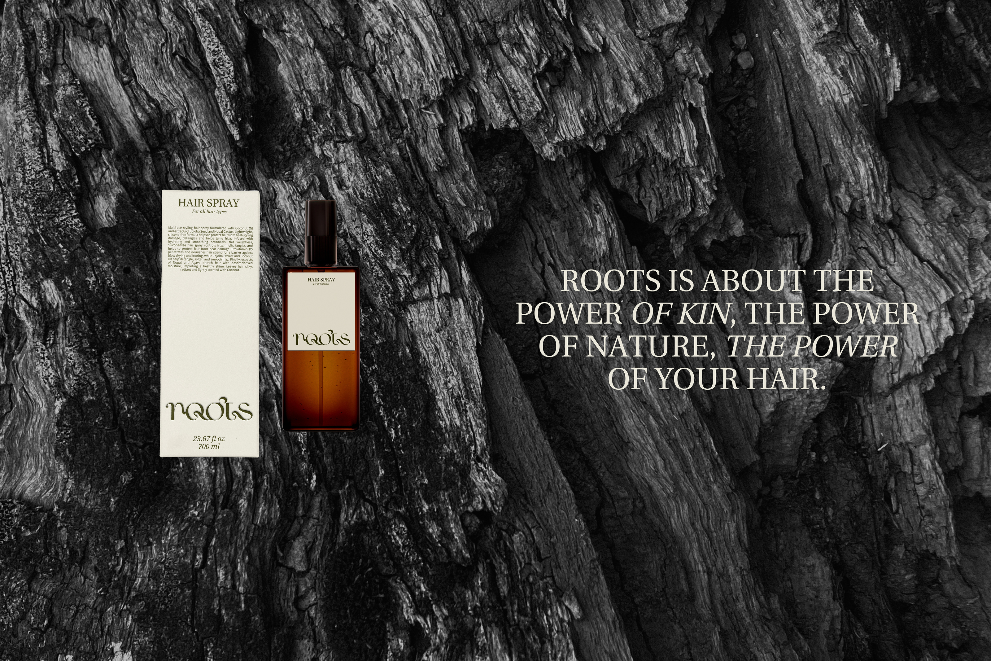 Roots / Identity — natural hair cosmetics — Изображение №3 — Брендинг на Dprofile