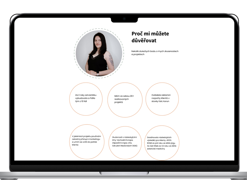 Лендинг для маркетолога — Изображение №1 — Интерфейсы на Dprofile