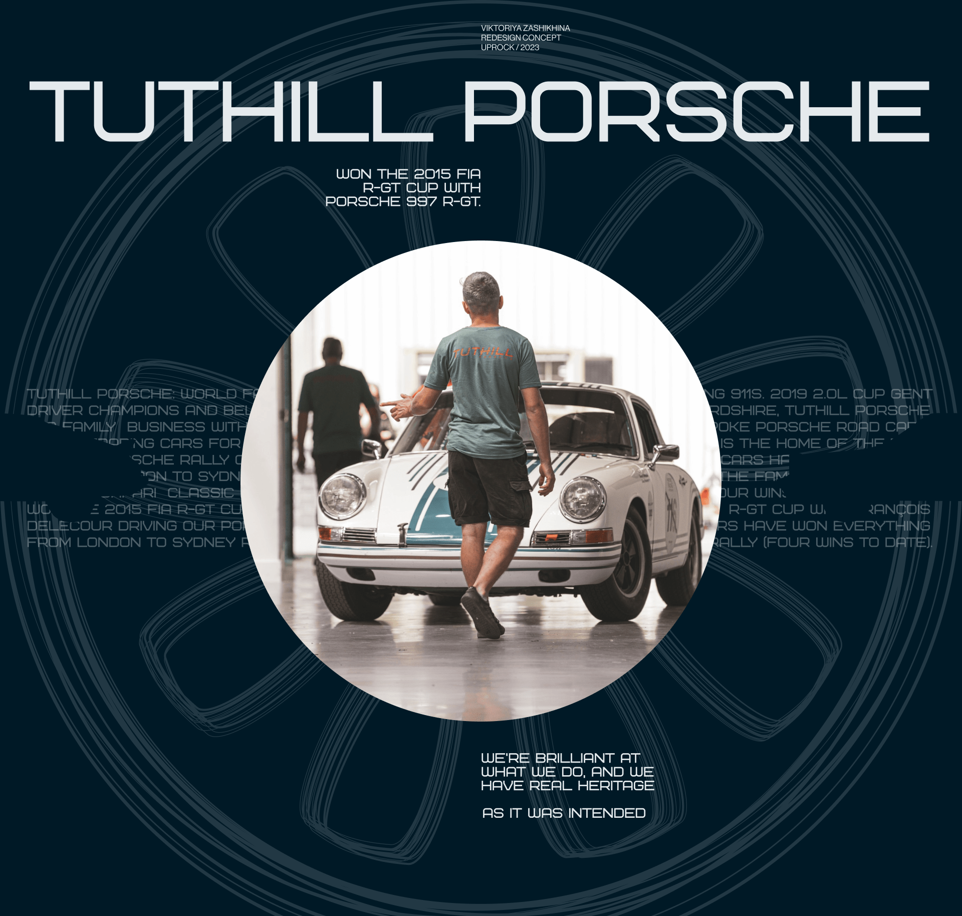 Tuthill Porsche | Redesign concept — Изображение №1 — Интерфейсы на Dprofile