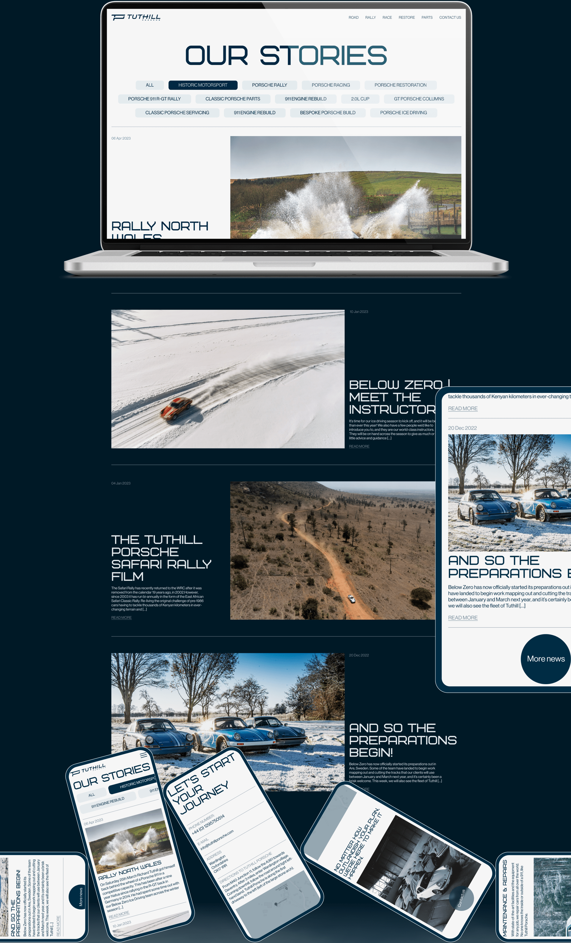 Tuthill Porsche | Redesign concept — Изображение №8 — Интерфейсы на Dprofile