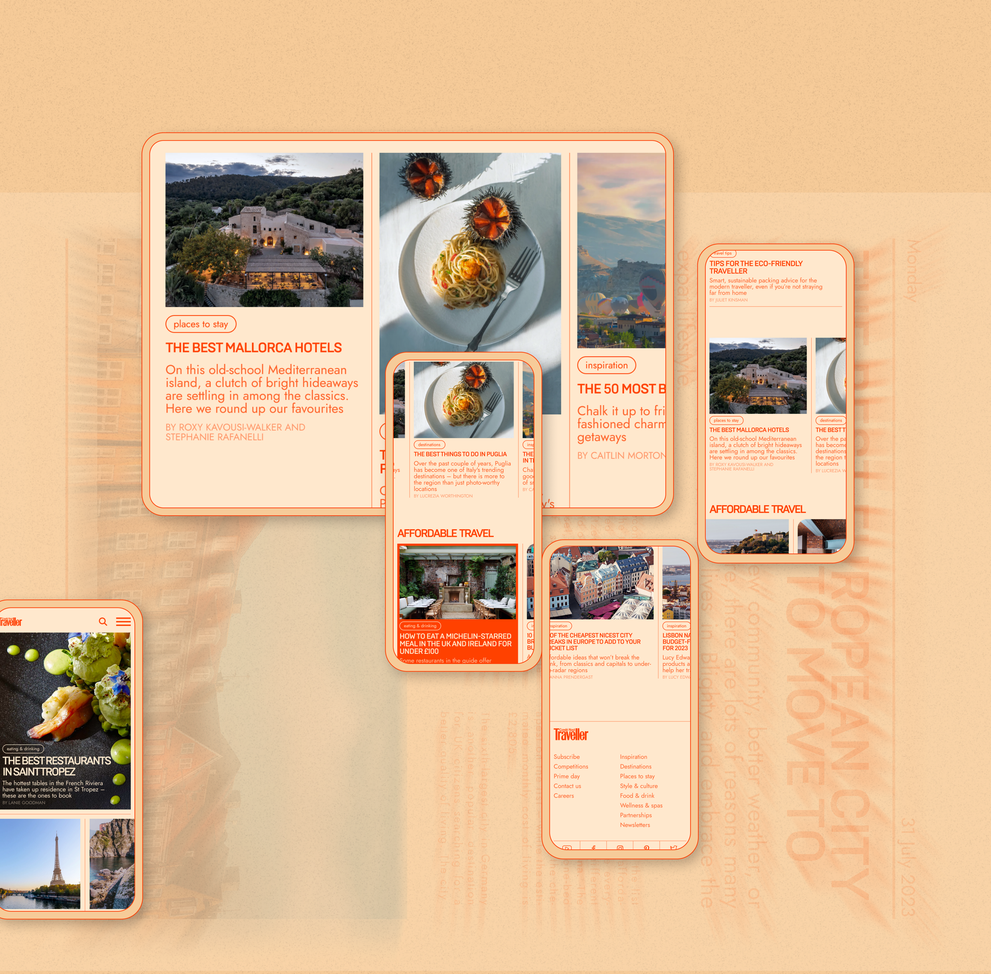 Condé Nast Traveller | Redesign concept — Изображение №5 — Интерфейсы на Dprofile