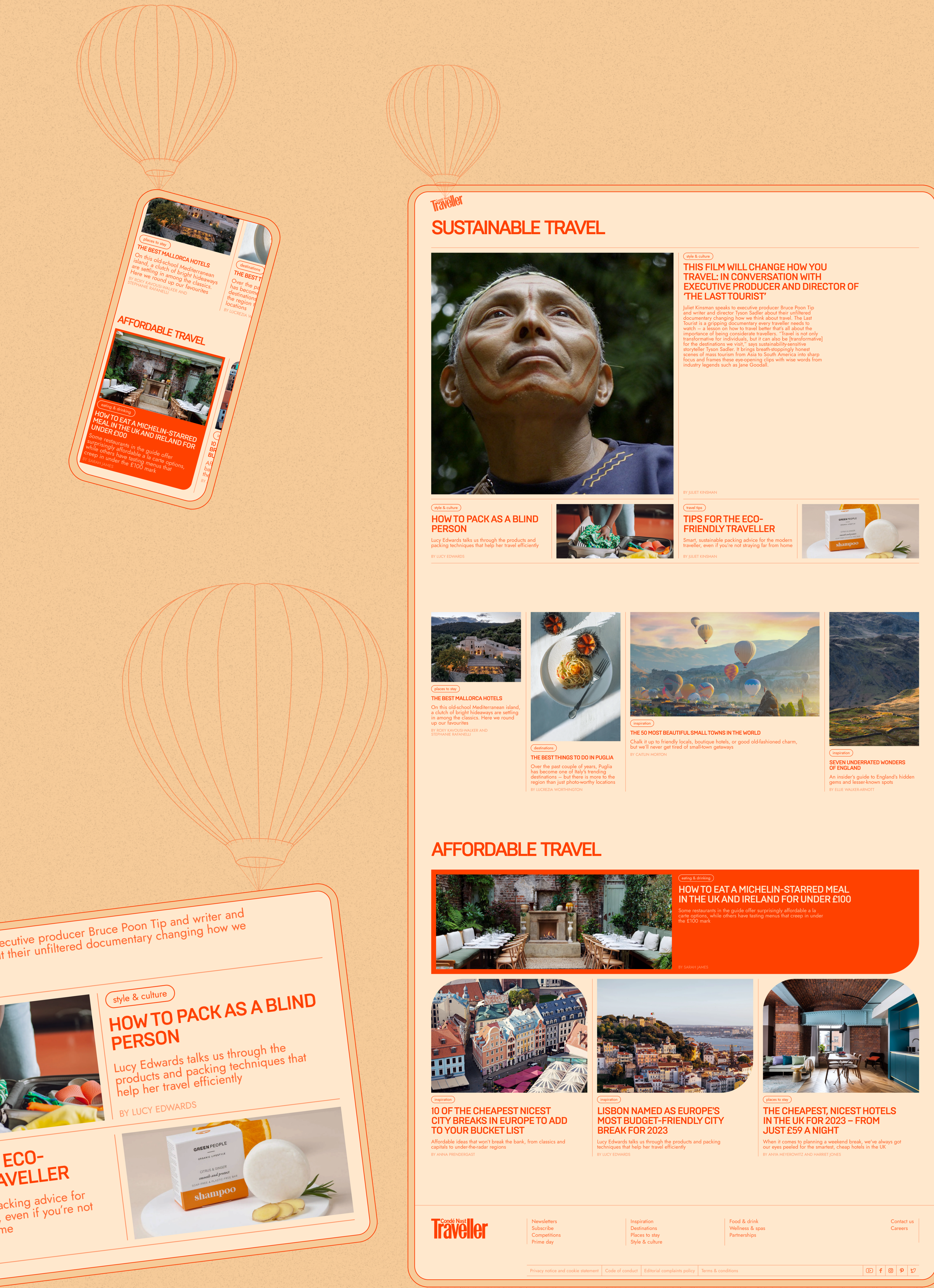 Condé Nast Traveller | Redesign concept — Изображение №4 — Интерфейсы на Dprofile
