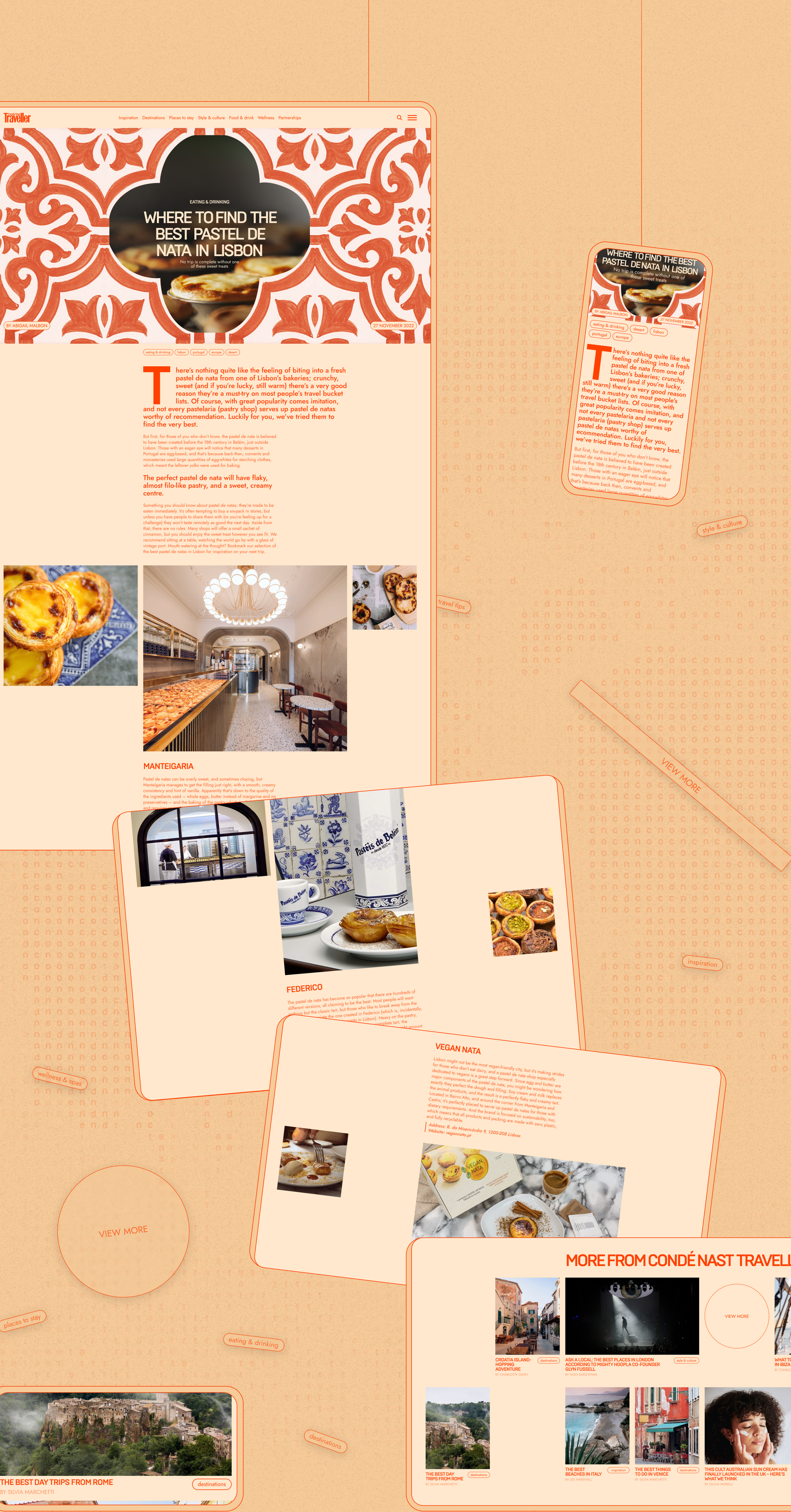Condé Nast Traveller | Redesign concept — Изображение №9 — Интерфейсы на Dprofile
