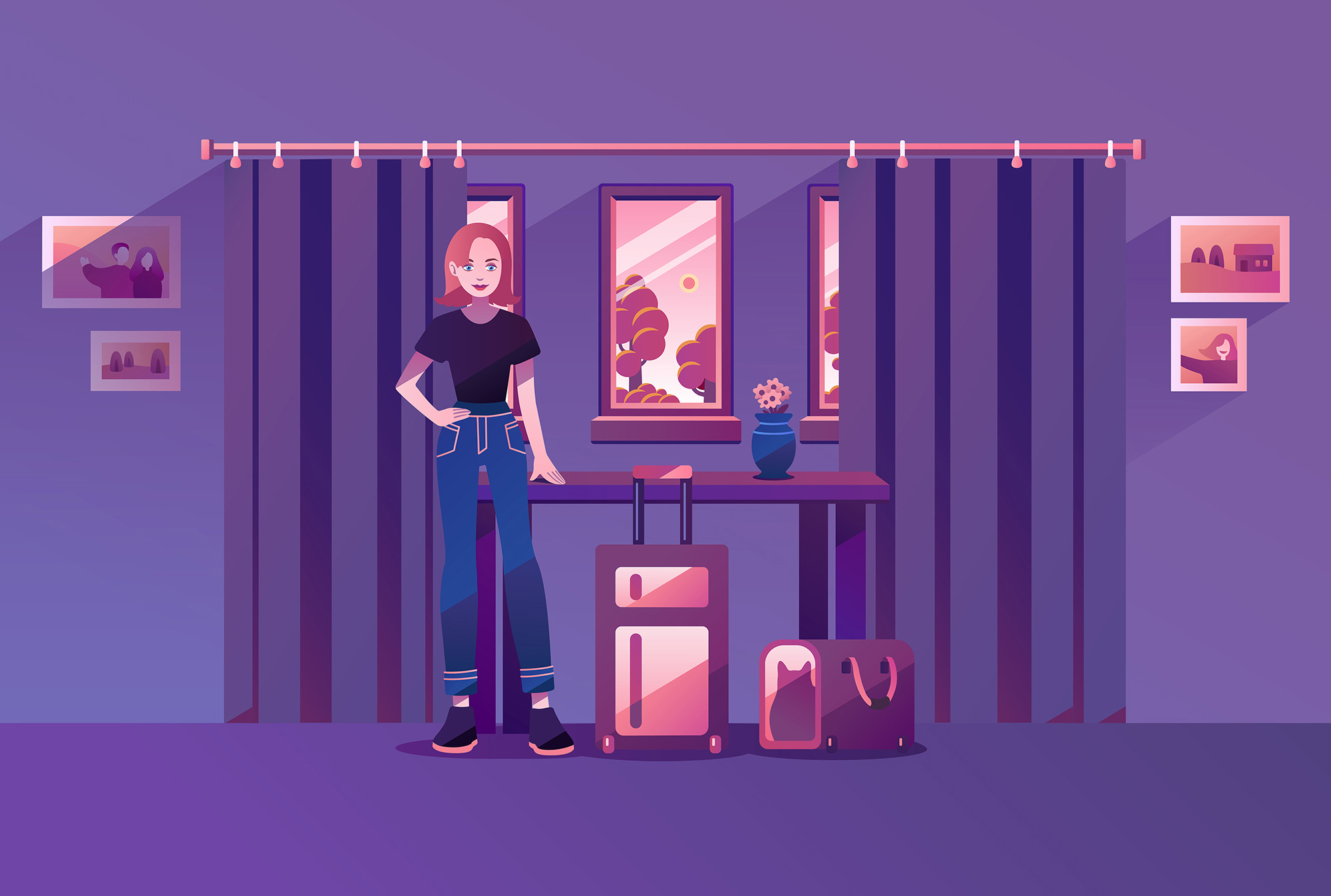 Around the world — Изображение №1 — Иллюстрация на Dprofile
