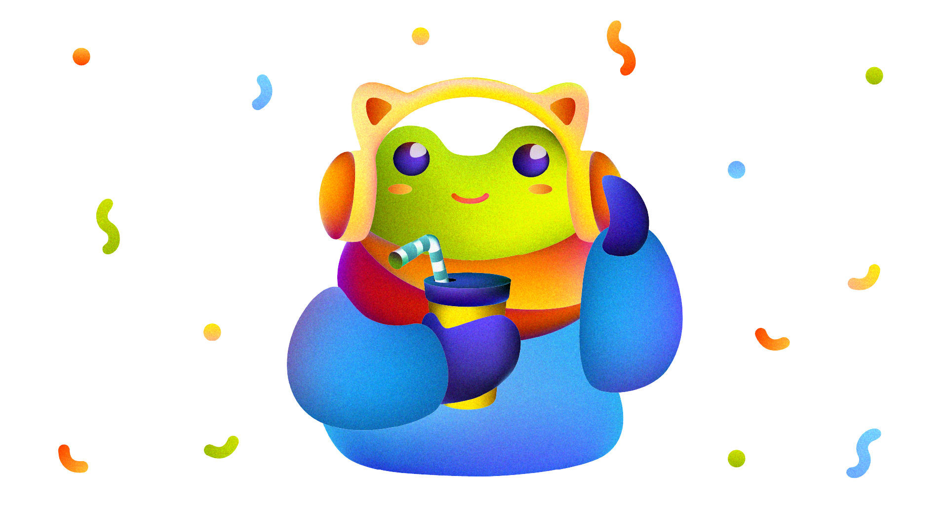Открытка «Frog Day» — Изображение №1 — Брендинг, Иллюстрация на Dprofile