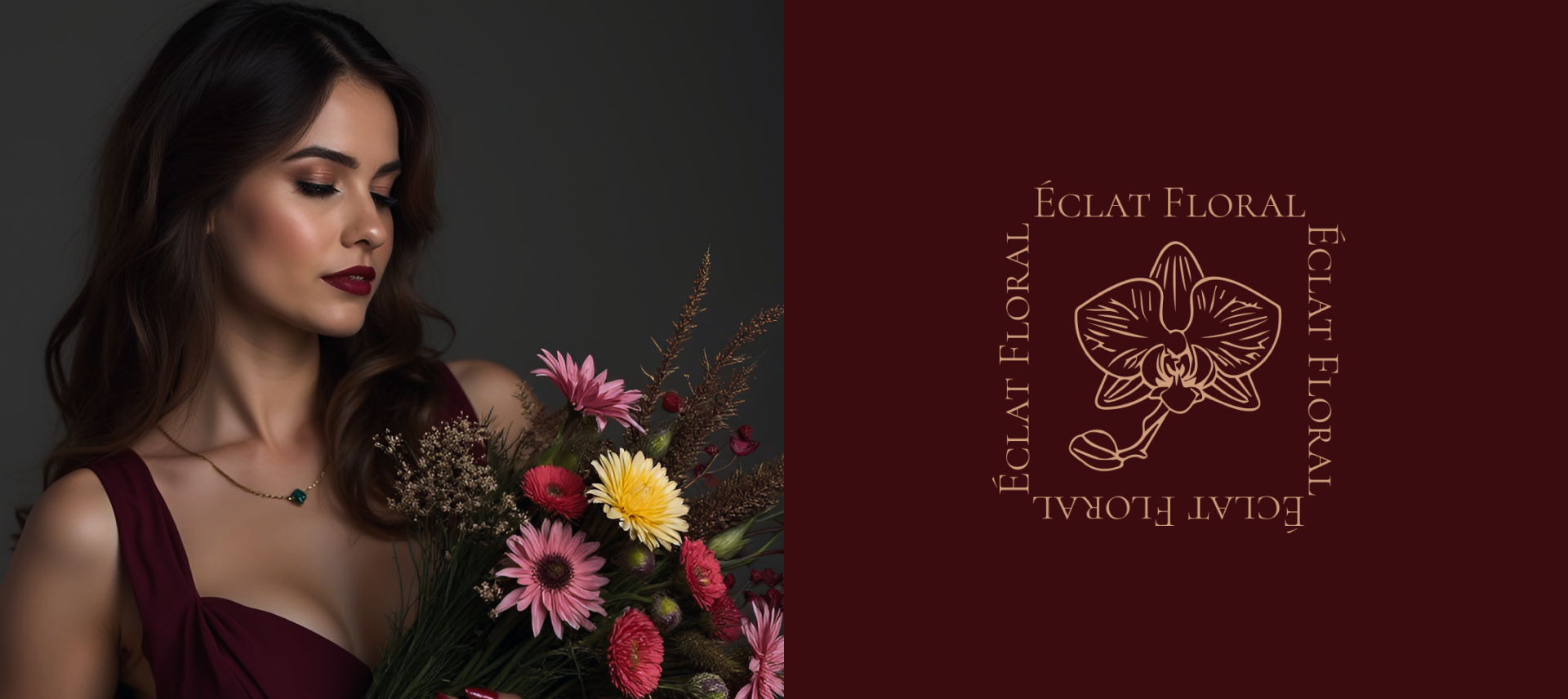 Брендинг цветочного бутика Éclat Floral — Изображение №7 — Брендинг, Графика на Dprofile