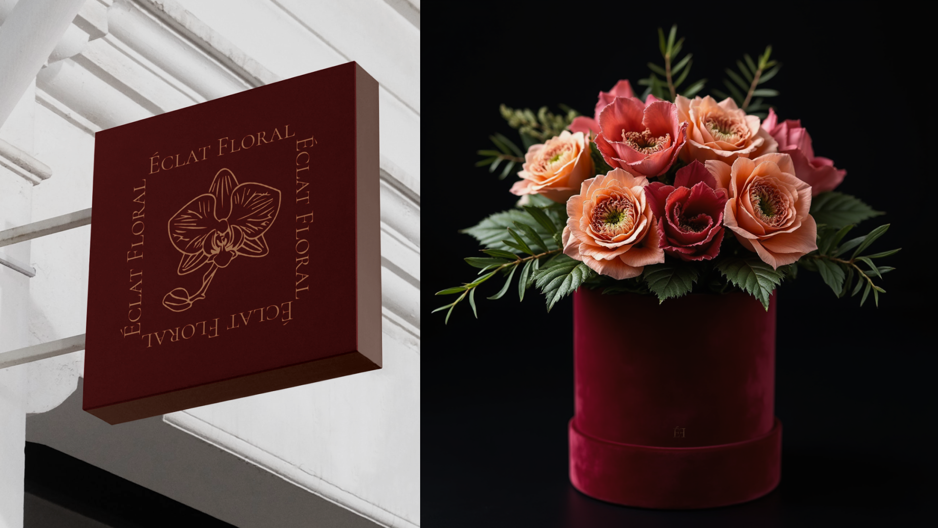 Брендинг цветочного бутика Éclat Floral — Изображение №15 — Брендинг, Графика на Dprofile