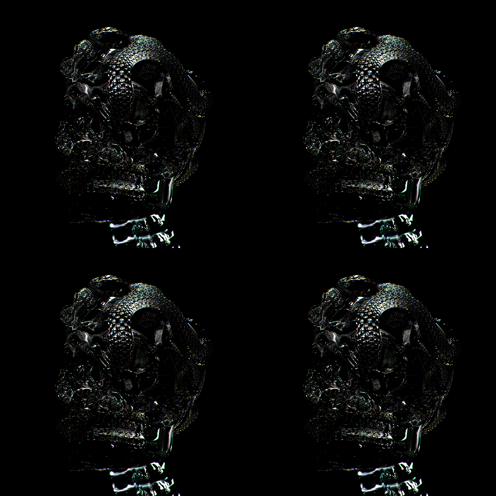 Glass skull — Изображение №3 — Иллюстрация, 3D на Dprofile