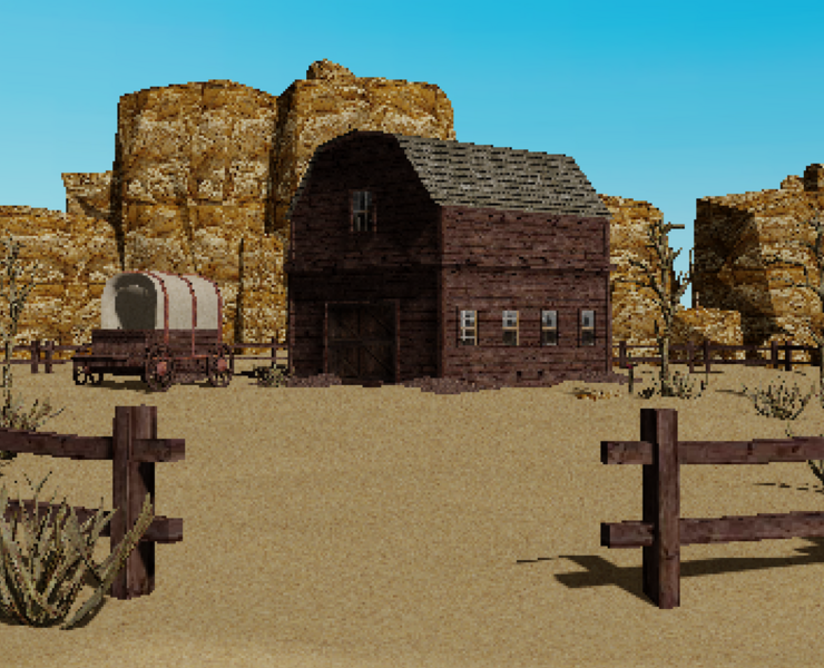 RODEO | PS1 — Иллюстрация, 3D на Dprofile