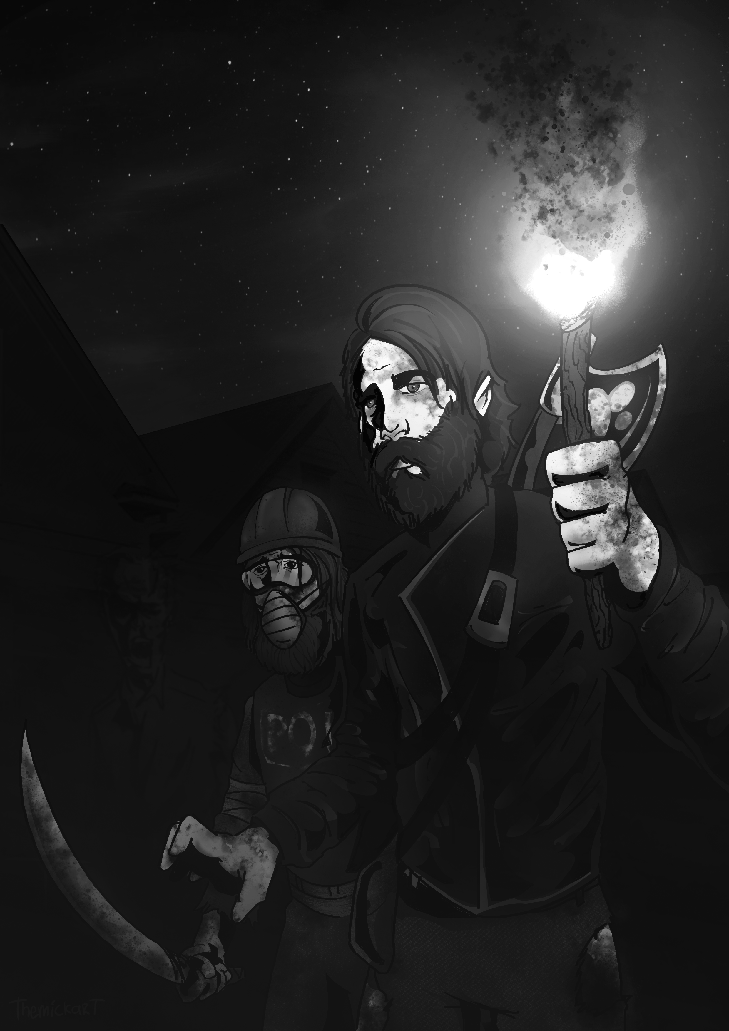 Project Zomboid fan art | themickart — Изображение №6 — Иллюстрация на Dprofile