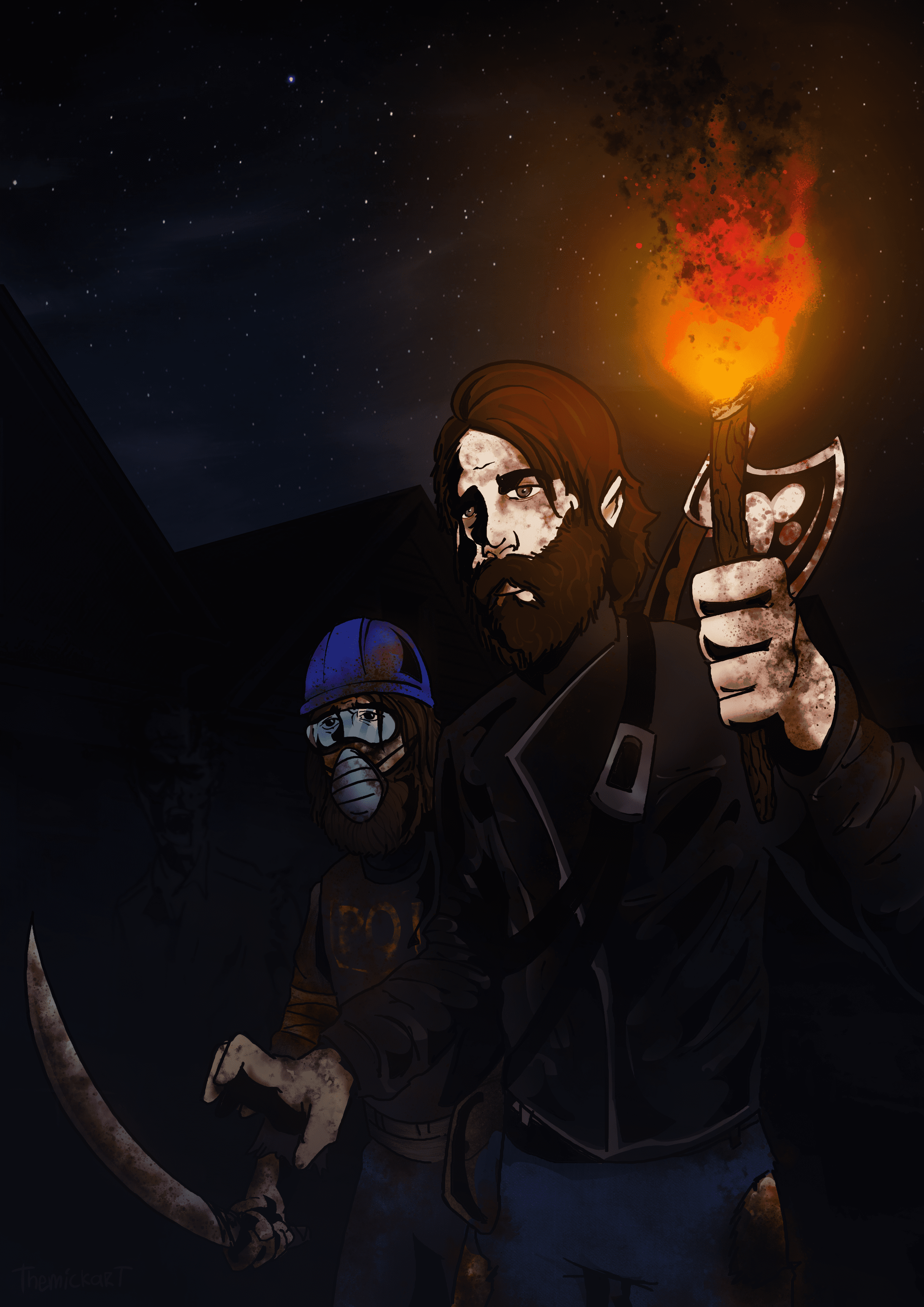 Project Zomboid fan art | themickart — Изображение №2 — Иллюстрация на Dprofile