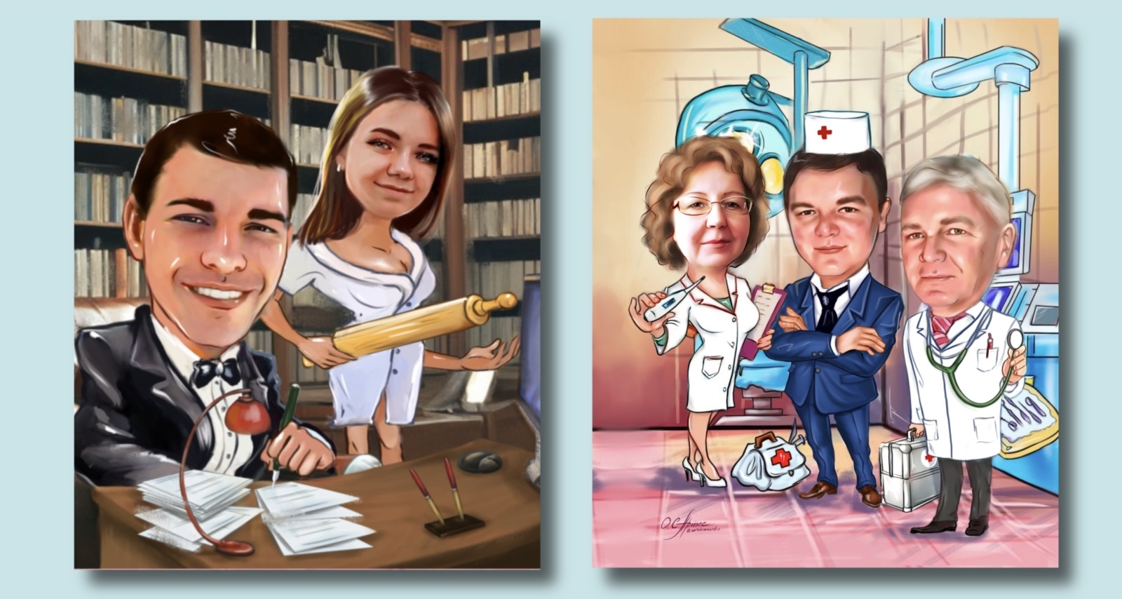 Тематические шаржи — Изображение №3 — Иллюстрация на Dprofile