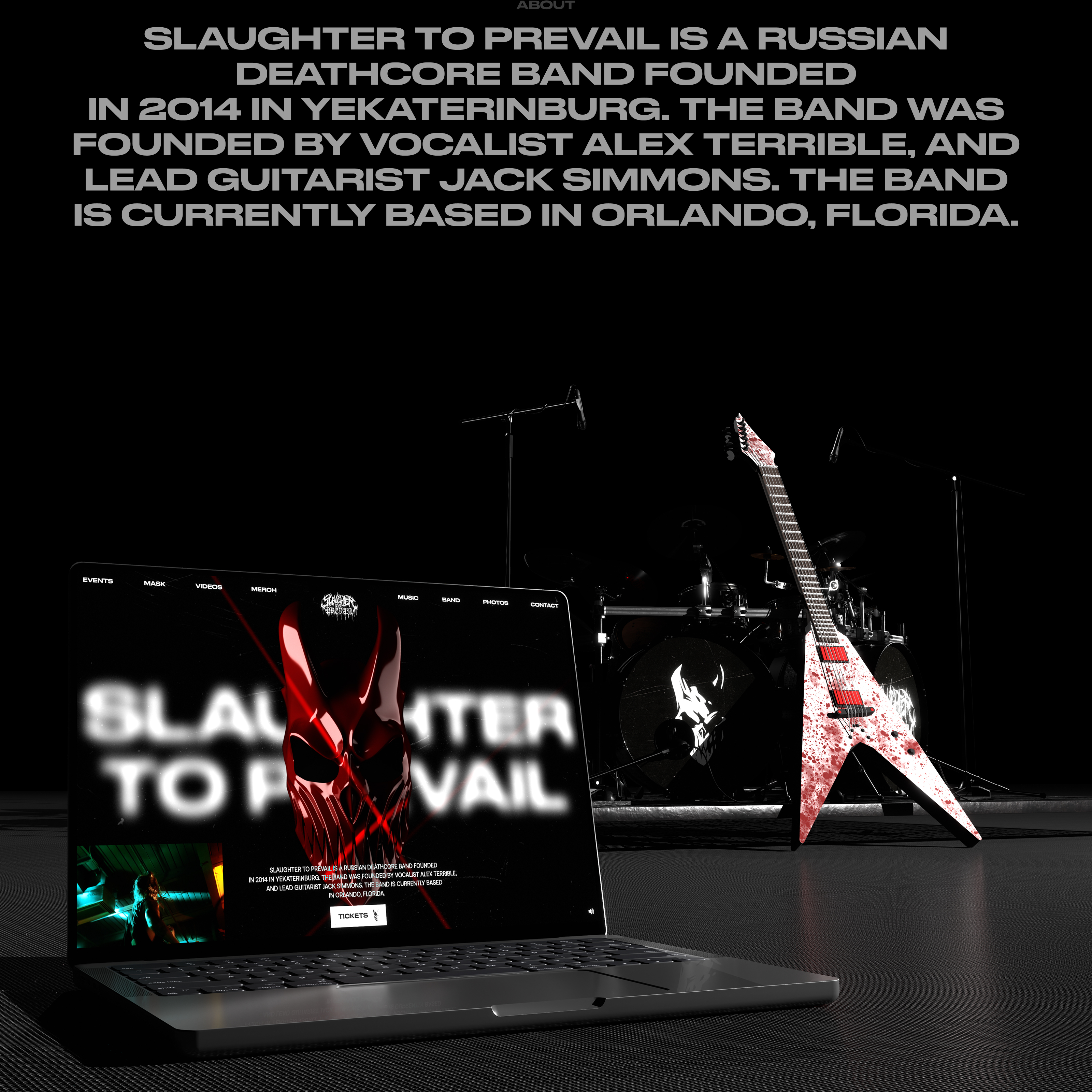 SLAUGHTER TO PREVAIL — Изображение №2 — Интерфейсы, Анимация на Dprofile