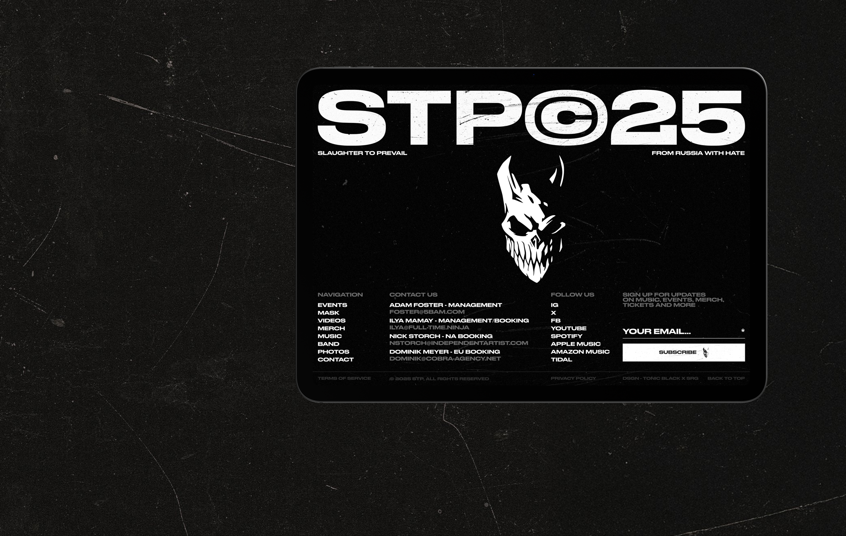 SLAUGHTER TO PREVAIL — Изображение №14 — Интерфейсы, Анимация на Dprofile