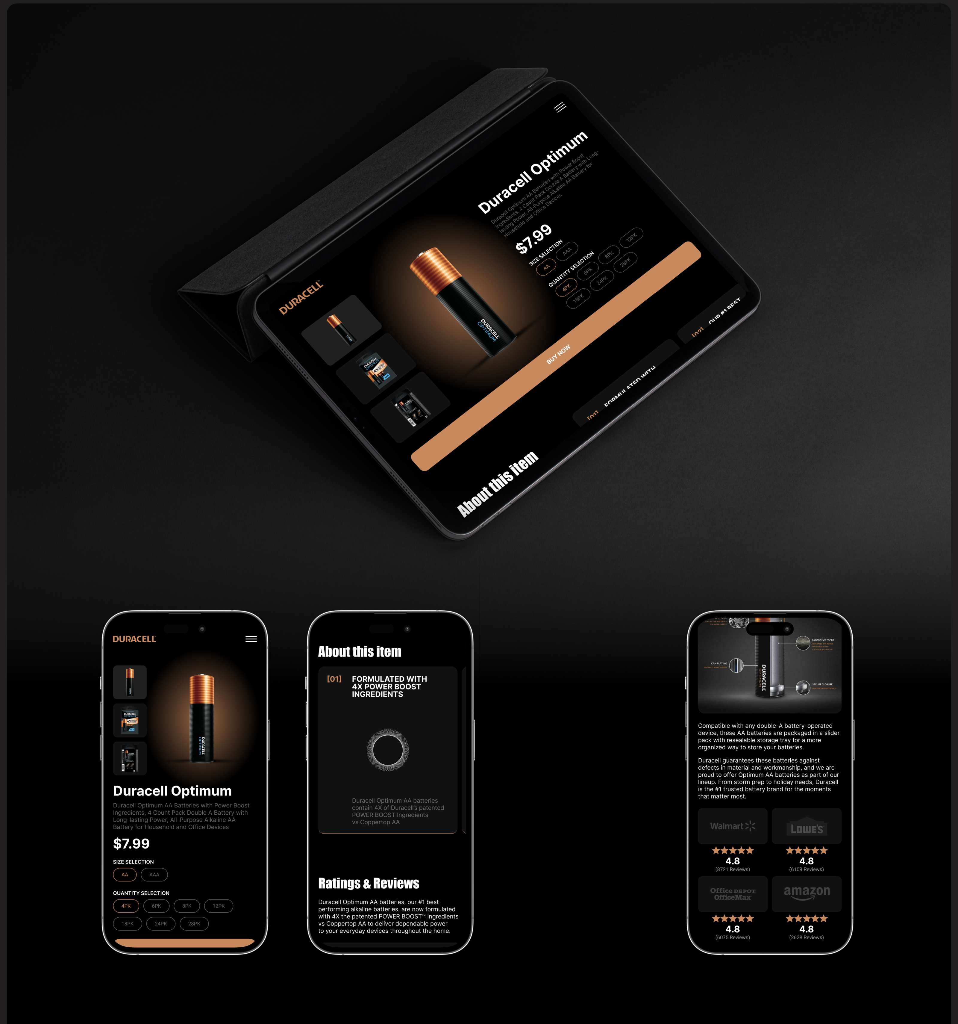 DURACELL — Изображение №6 — Интерфейсы на Dprofile