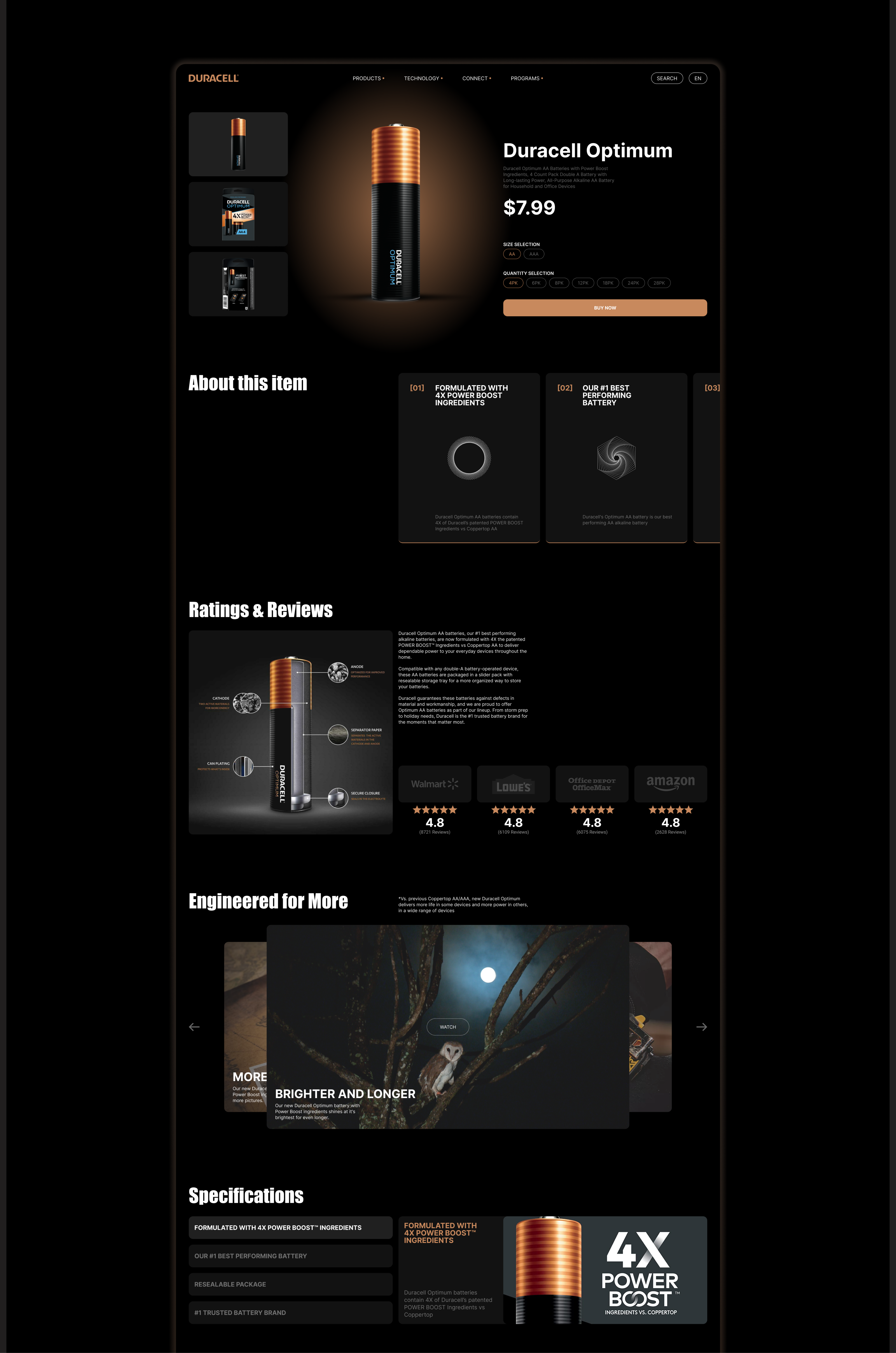 DURACELL — Изображение №7 — Интерфейсы на Dprofile