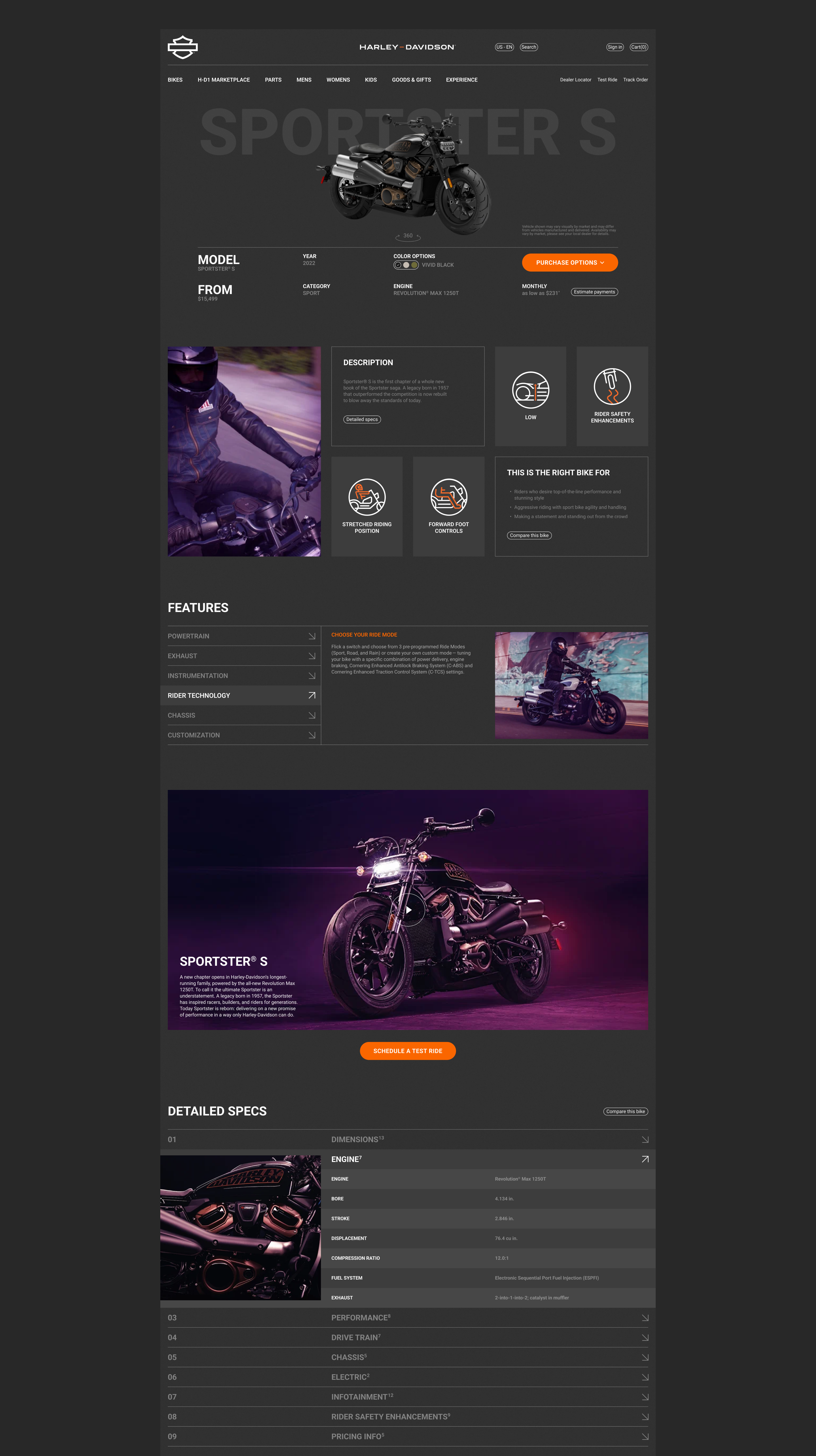 HARLEY-DAVIDSON — Изображение №8 — Интерфейсы на Dprofile