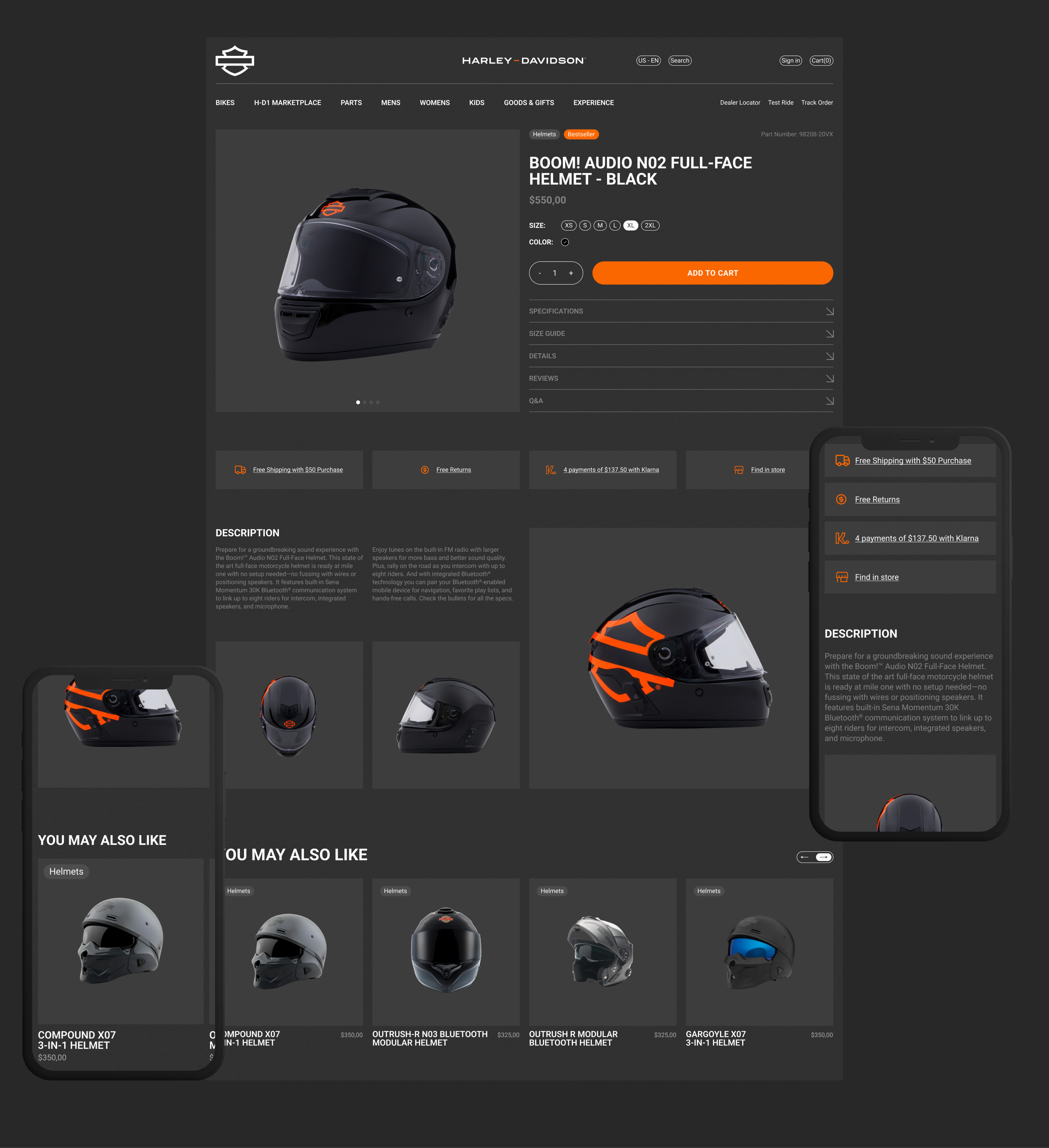 HARLEY-DAVIDSON — Изображение №10 — Интерфейсы на Dprofile