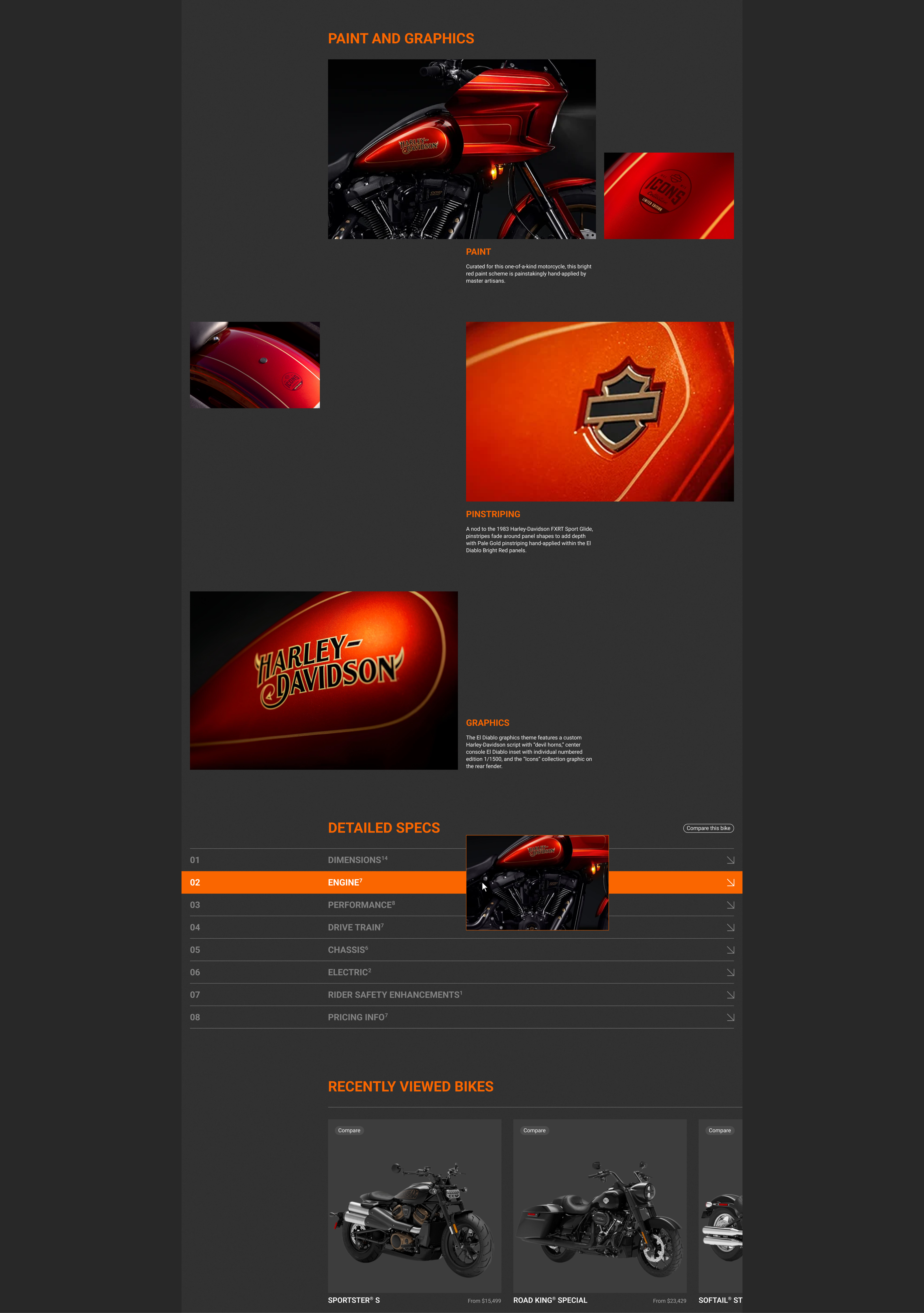 HARLEY-DAVIDSON — Изображение №12 — Интерфейсы на Dprofile