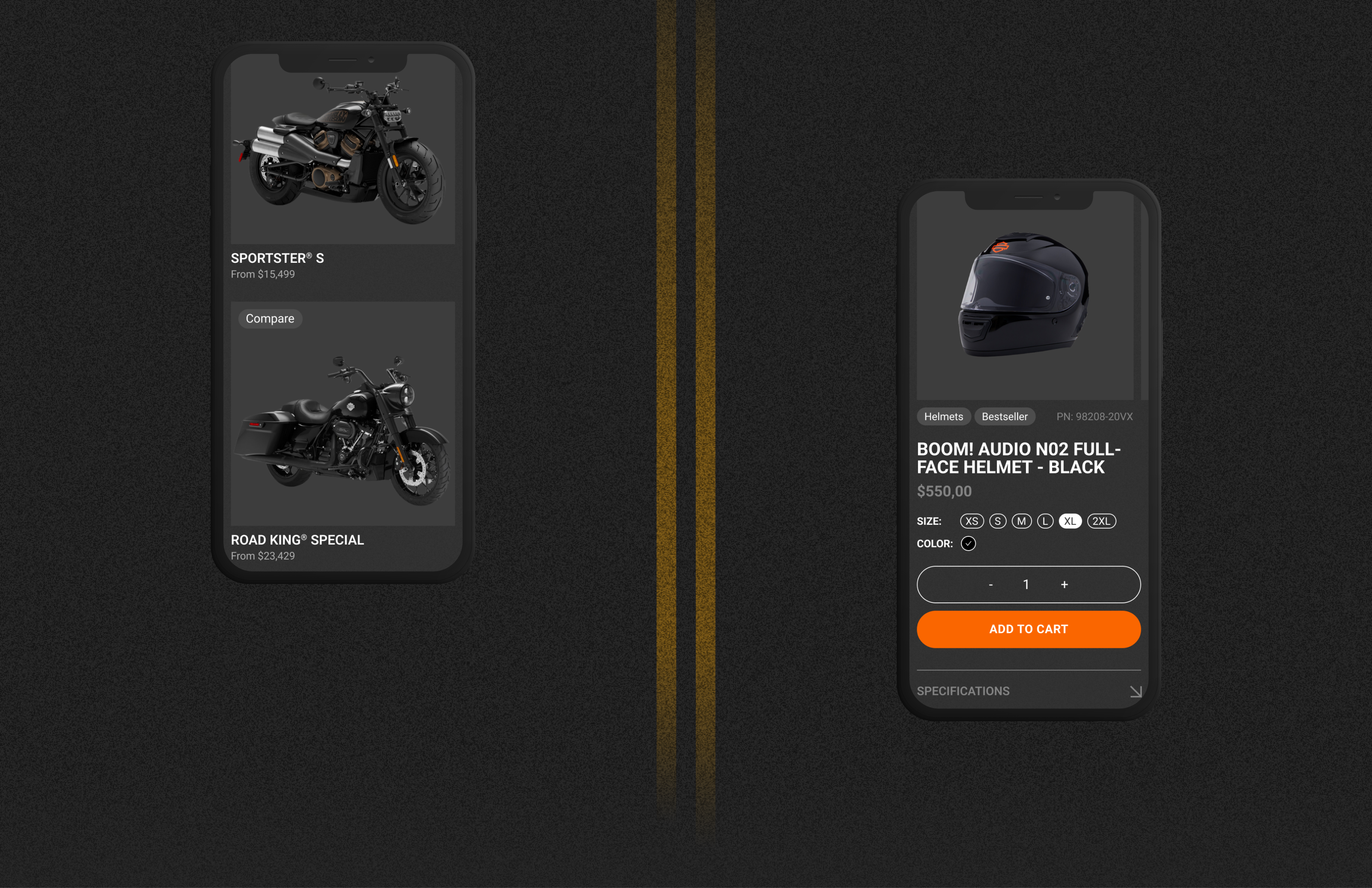 HARLEY-DAVIDSON — Изображение №2 — Интерфейсы на Dprofile