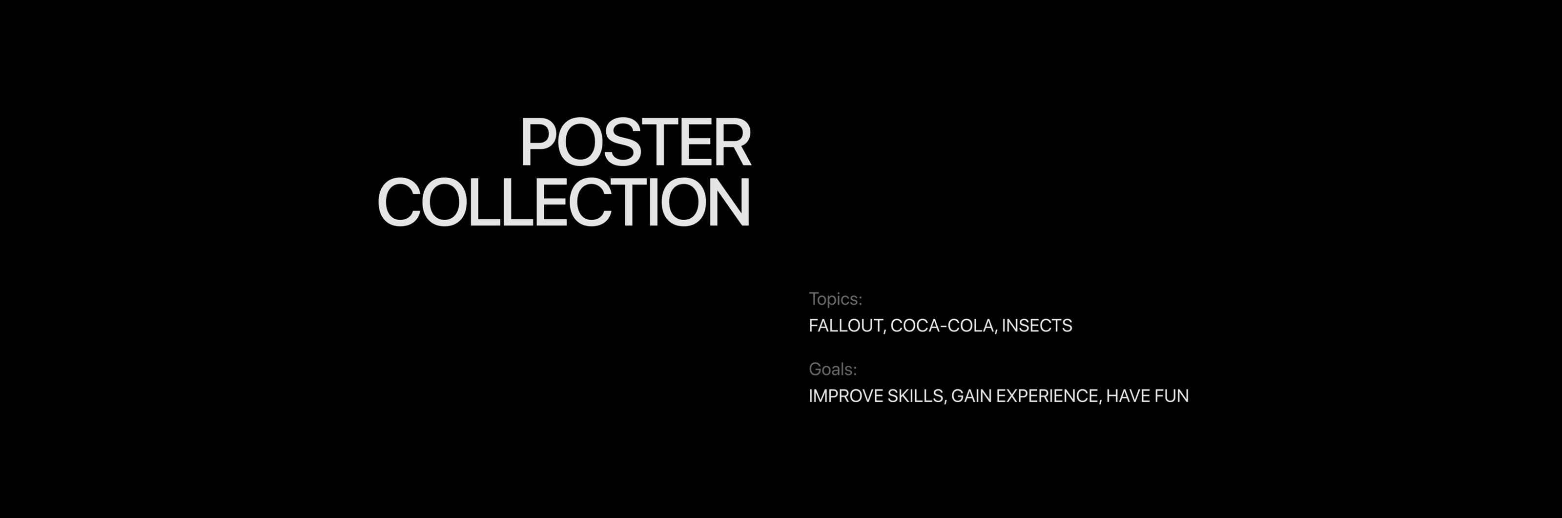 POSTER COLLECTION — Изображение №2 — Иллюстрация, Графика на Dprofile