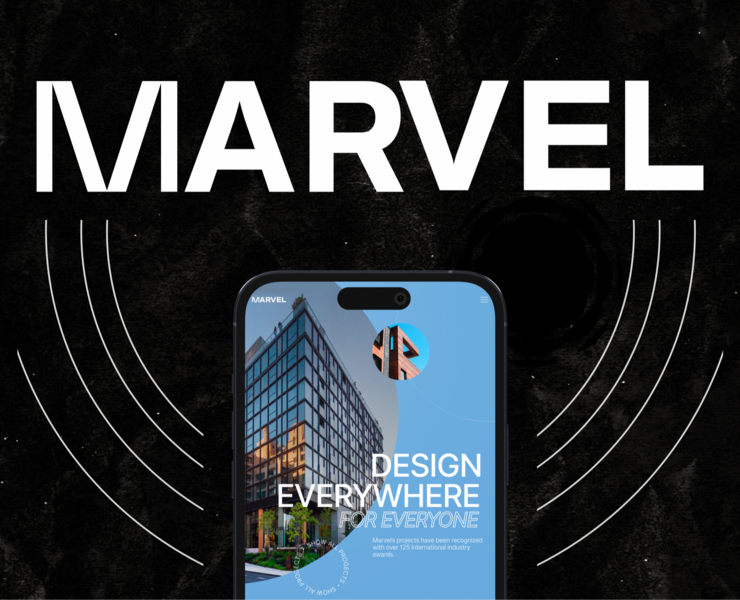 MARVEL ARCHITECTS | Corporate website redesign — Интерфейсы на Dprofile