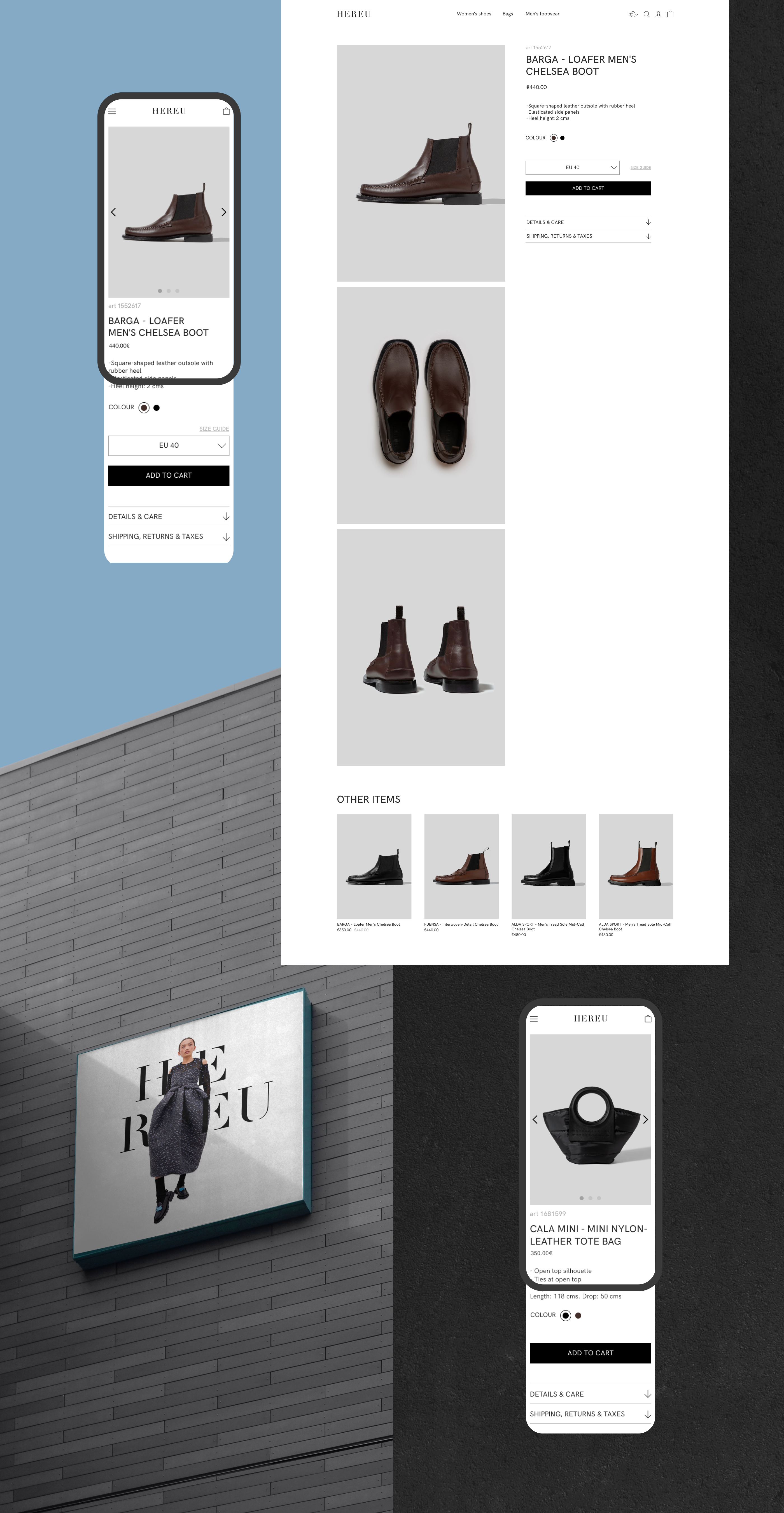 HEREU | Redesign concept — Изображение №6 — Интерфейсы на Dprofile