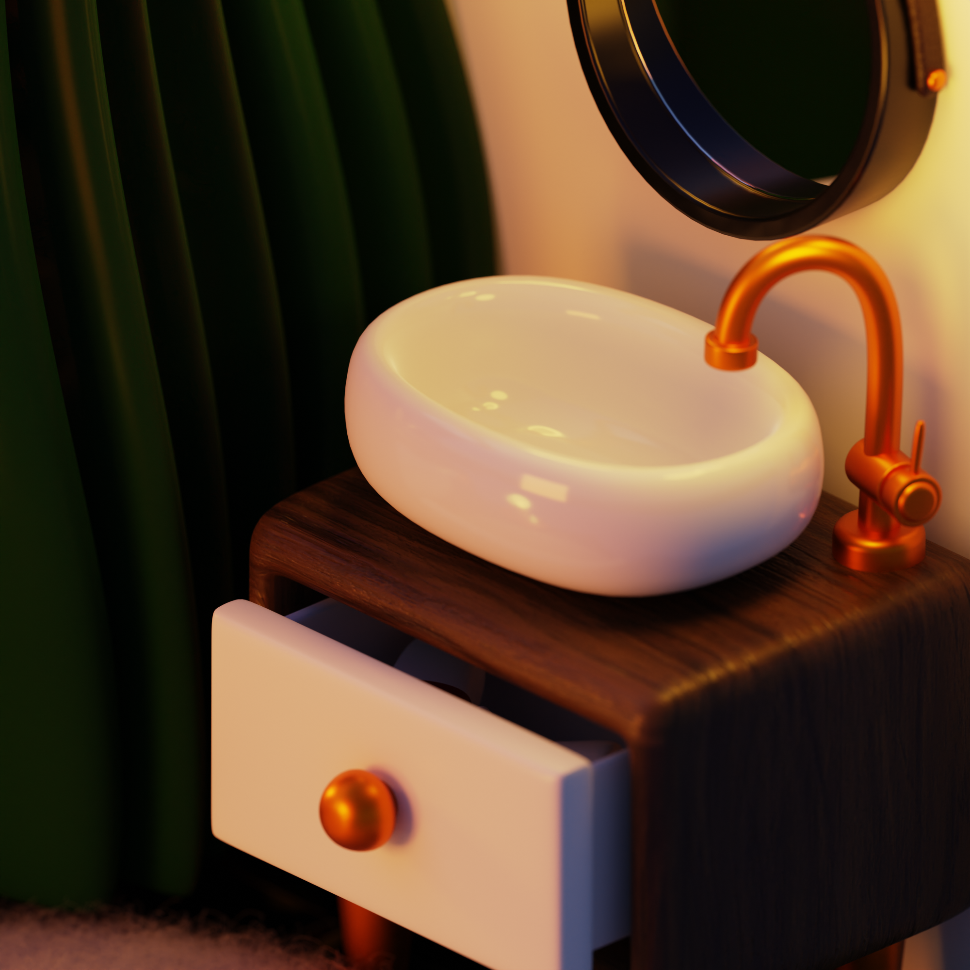 Cozy Isometric Bathroom — Изображение №3 — Иллюстрация, 3D на Dprofile
