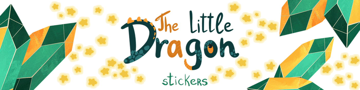 СТИКЕРЫ ДРАКОН  символ 2024 года — Изображение №1 — Брендинг, Иллюстрация на Dprofile