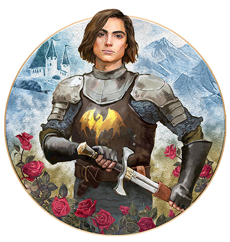 KNIGHTS’ TALES. Рисунок для обложки — Изображение №1 — Иллюстрация, Графика на Dprofile