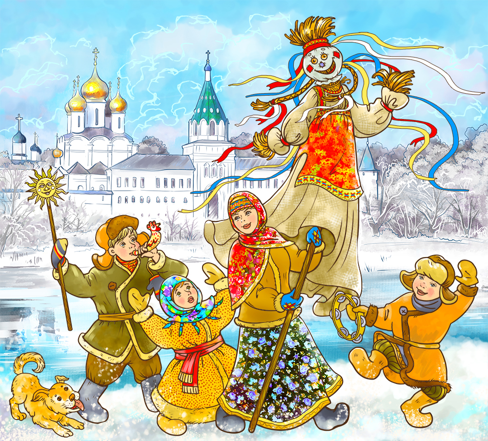 The Golden Ring of Russia — Изображение №8 — Иллюстрация, Графика на Dprofile