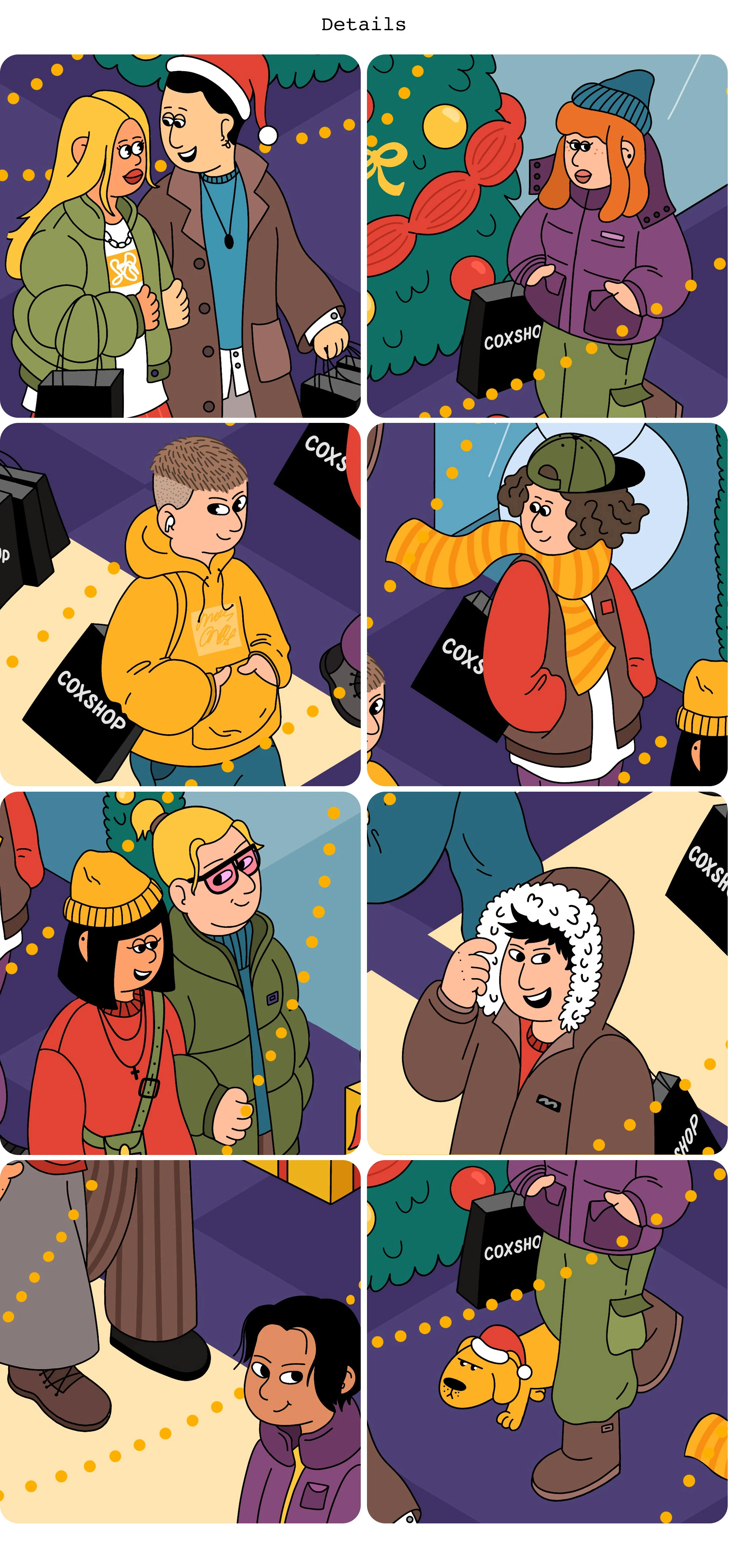 Иллюстрации для streetwear-магазина COXSHOP — Изображение №12 — Иллюстрация, Графика на Dprofile