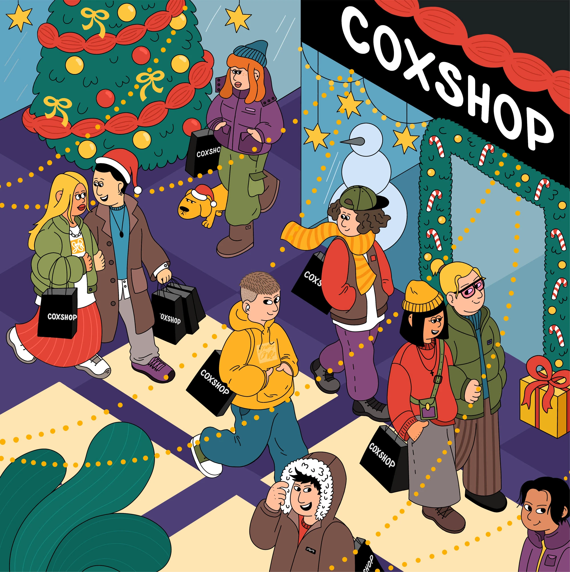 Иллюстрации для streetwear-магазина COXSHOP — Изображение №11 — Иллюстрация, Графика на Dprofile