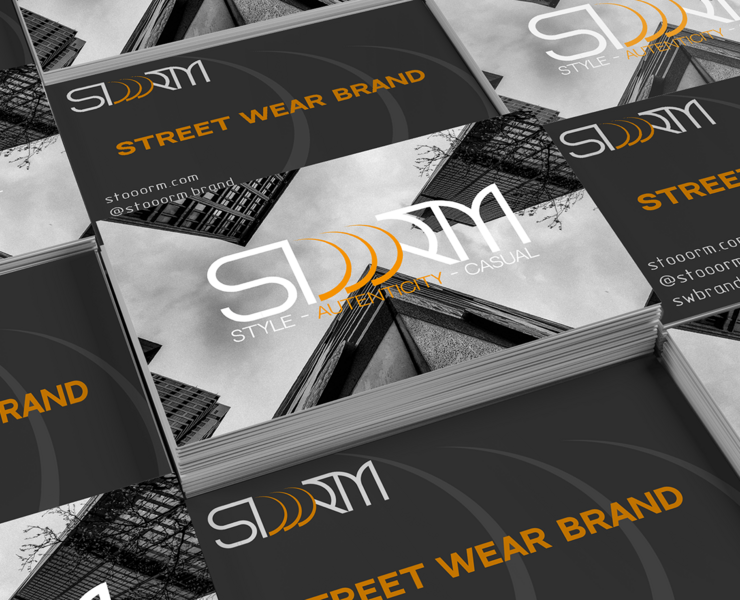 Stooorm - стритвир бренд одежды | концепт — Интерфейсы, Брендинг на Dprofile