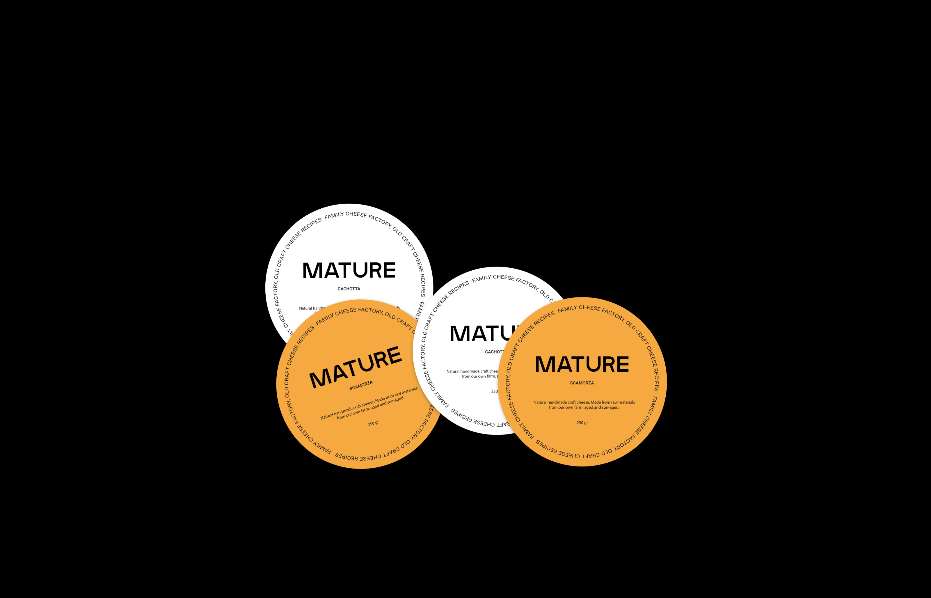 MATURE / Cheese dairy / visual identity — Изображение №7 — Брендинг на Dprofile