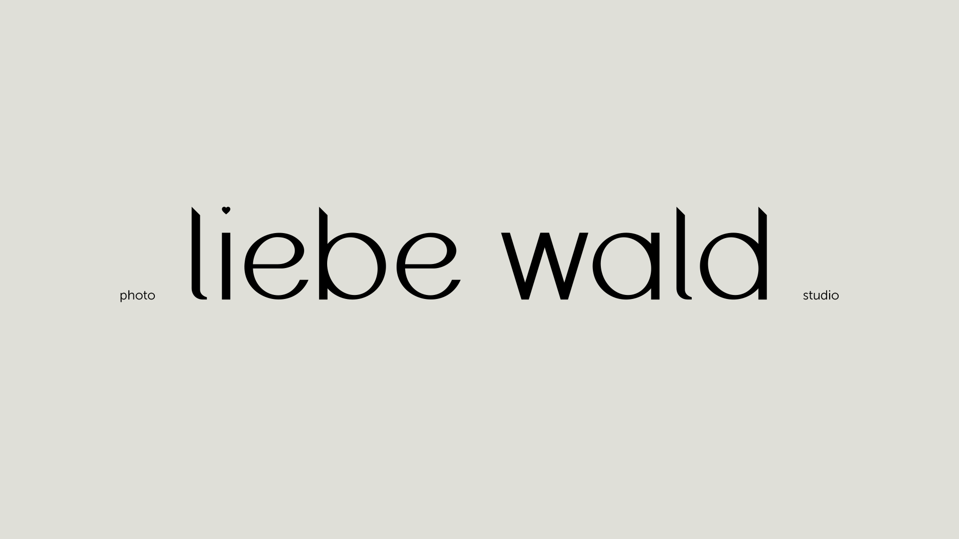 LIEBE WALD / photo studio / visual identity — Изображение №2 — Брендинг на Dprofile