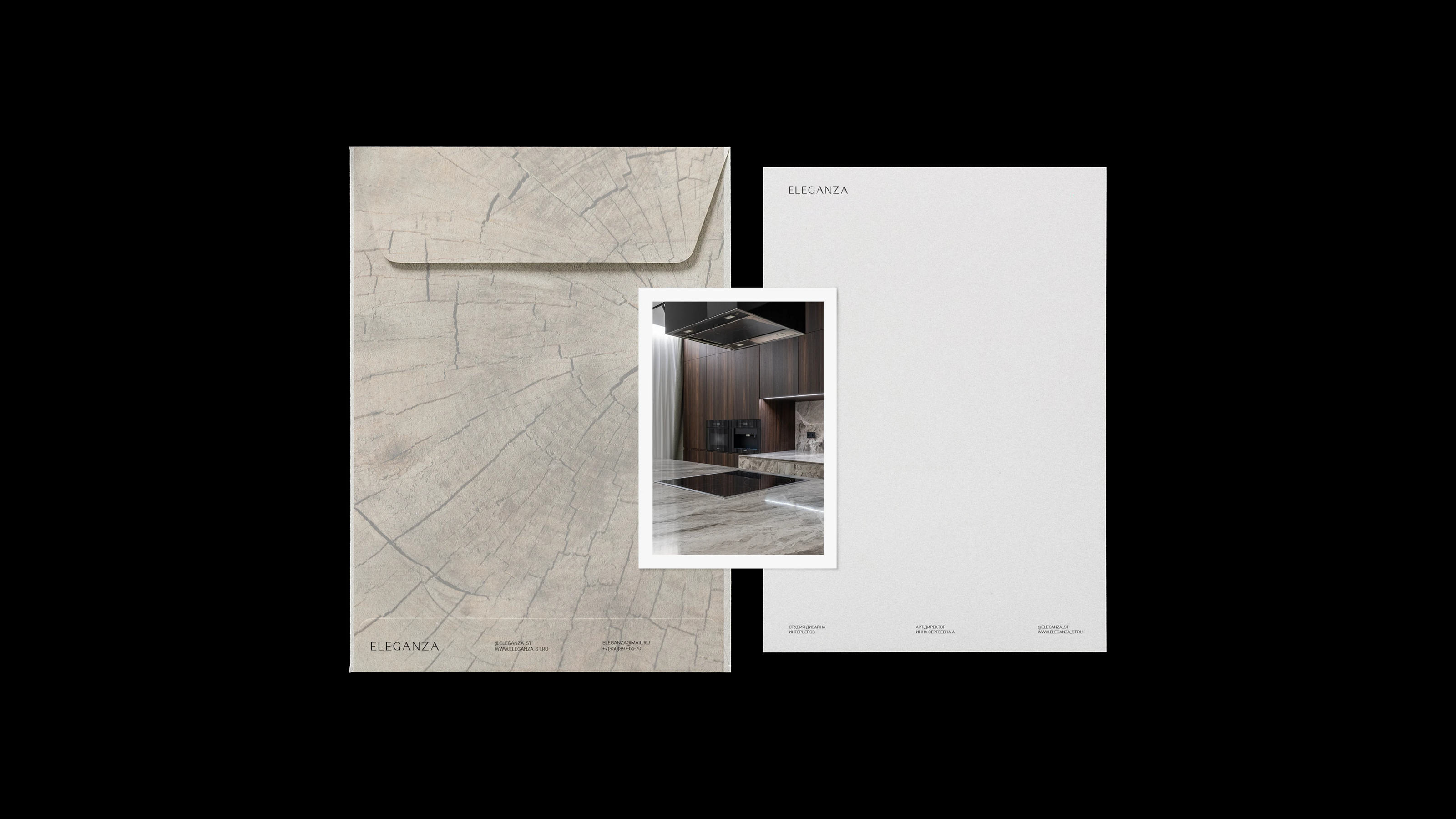 ELEGANZA/ interior design / visual identity — Изображение №8 — Брендинг на Dprofile