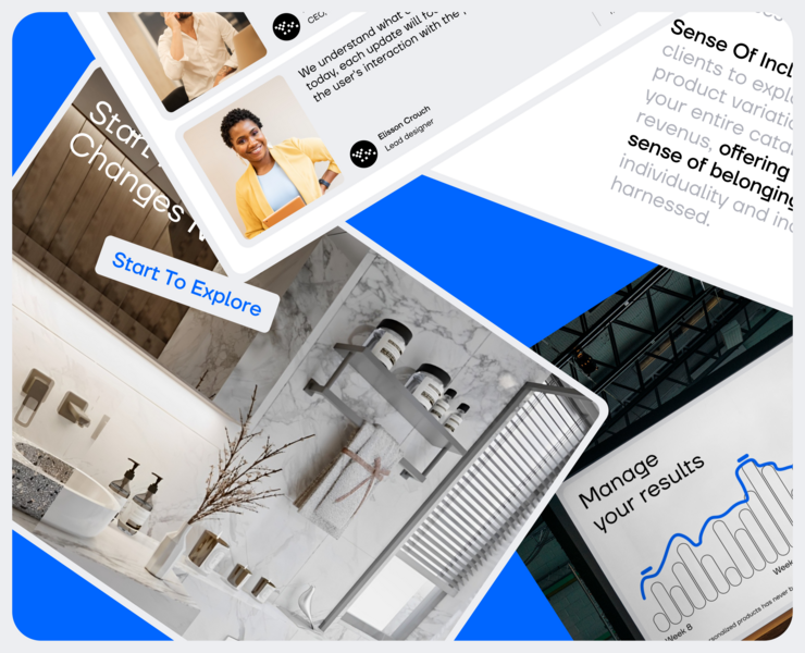 Visual Commerce Hub — Интерфейсы, Графика на Dprofile