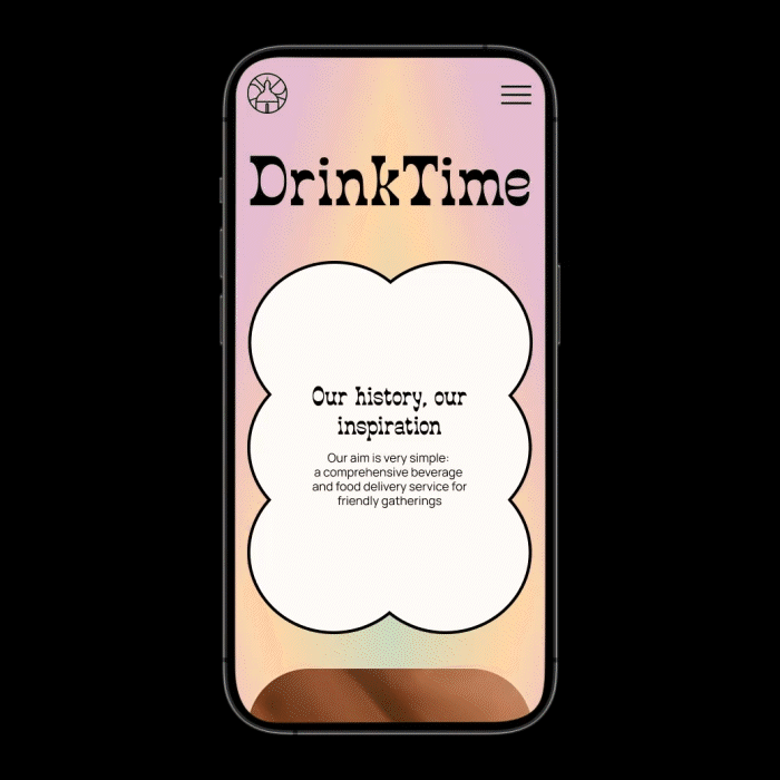 DrinkTime —доставка напитков и еды — Изображение №16 — Интерфейсы, Брендинг на Dprofile