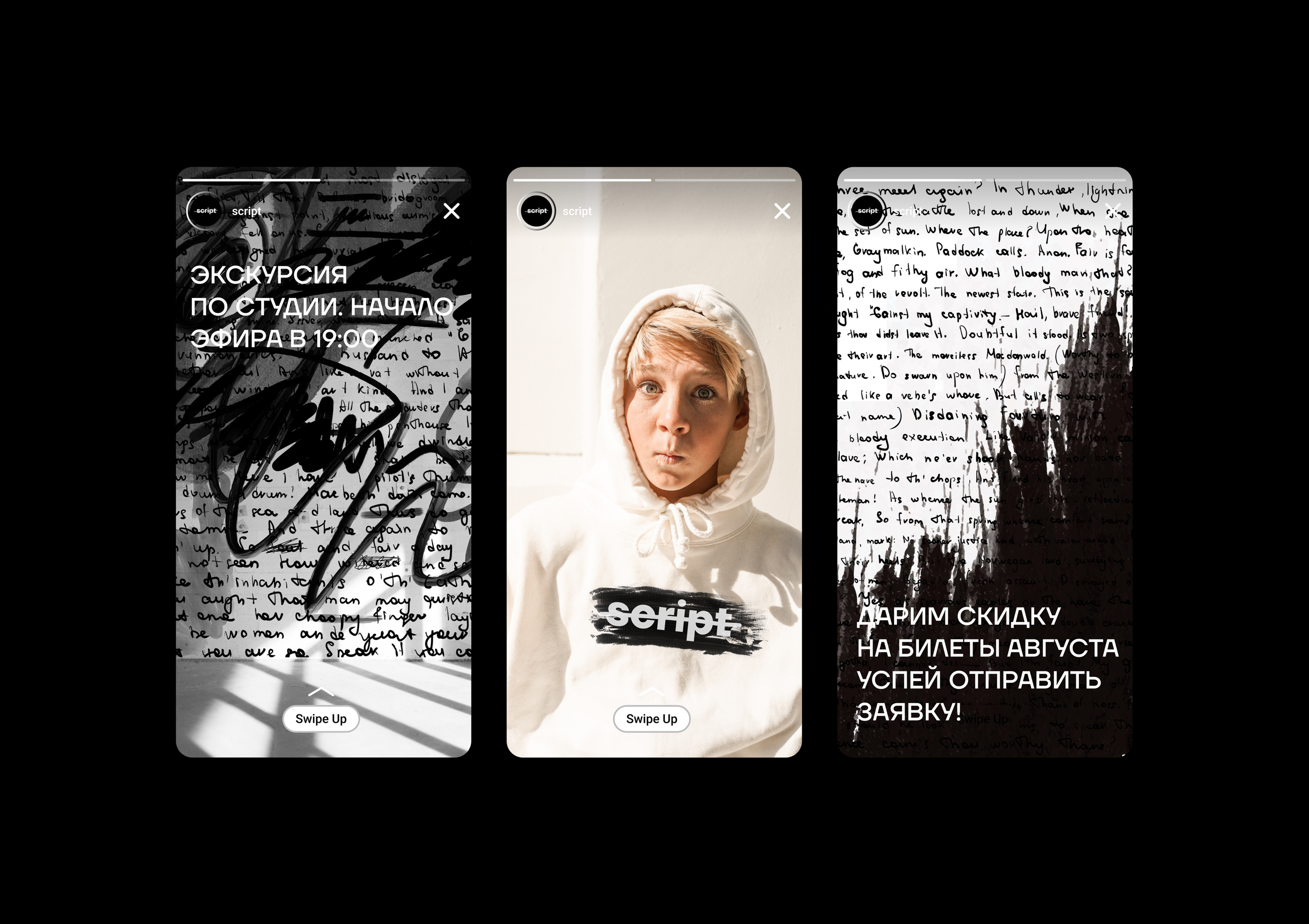 script — инклюзивный театр-перформанс — Изображение №35 — Брендинг, Графика на Dprofile