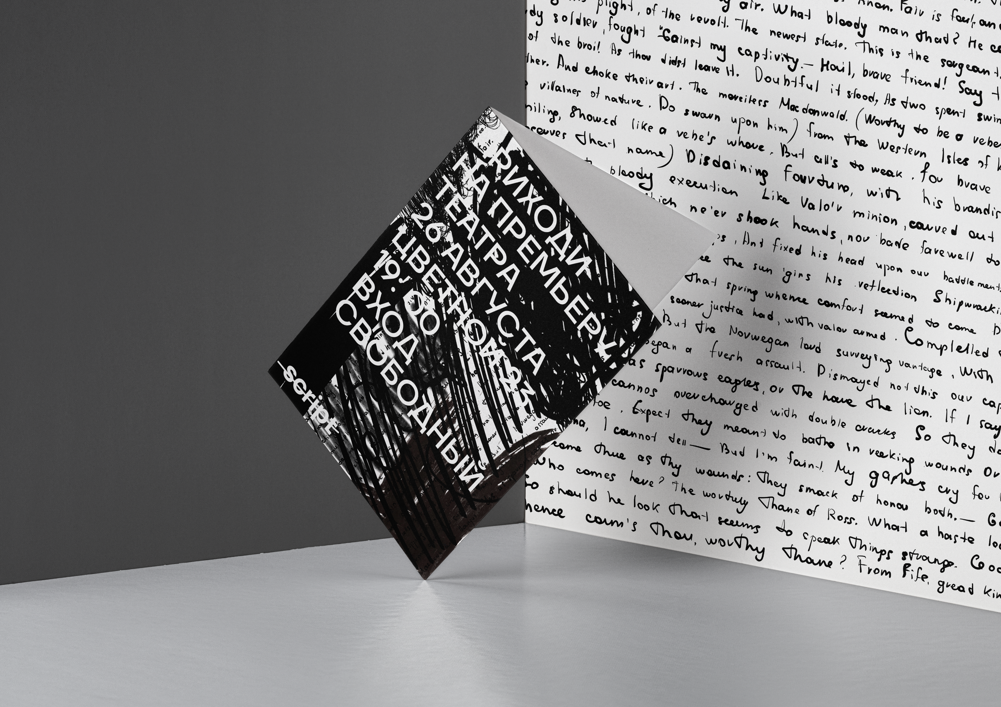 script — инклюзивный театр-перформанс — Изображение №12 — Брендинг, Графика на Dprofile