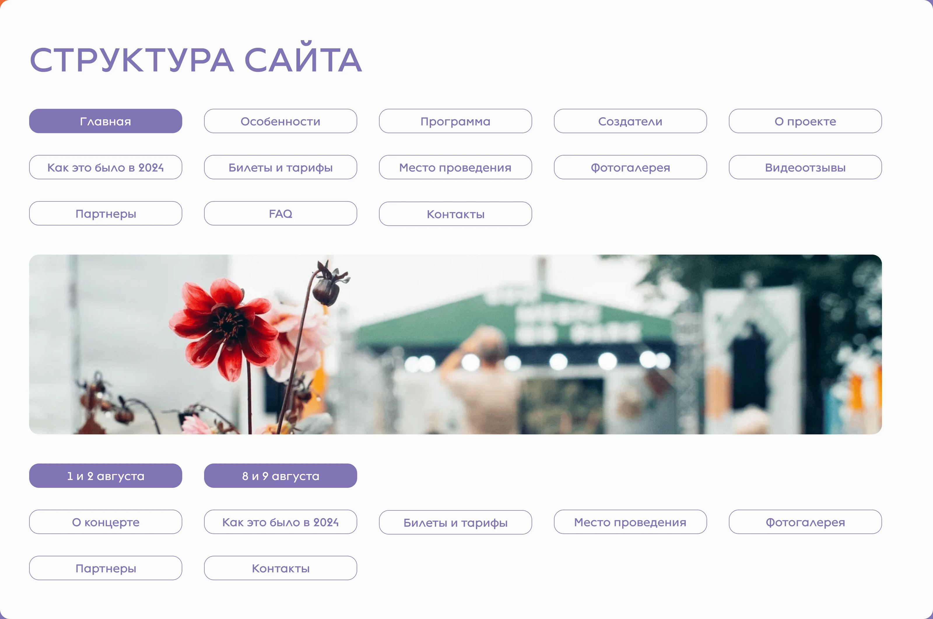 Сайт на Тильде для музыкального фестиваля — Изображение №4 — Интерфейсы на Dprofile