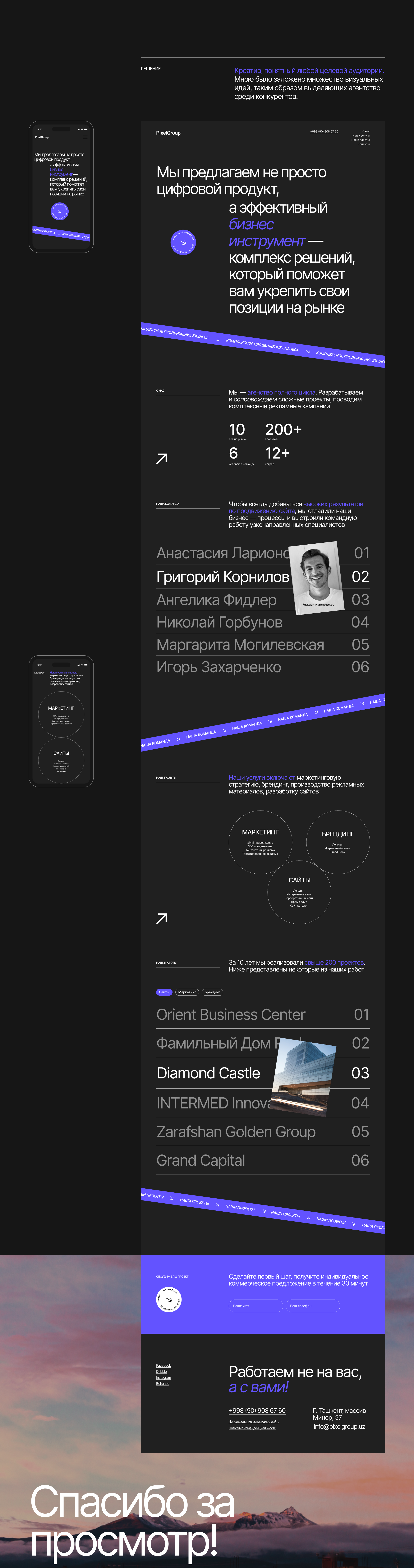 PixelGroup — Агенство полного цикла. — Изображение №5 — Интерфейсы на Dprofile