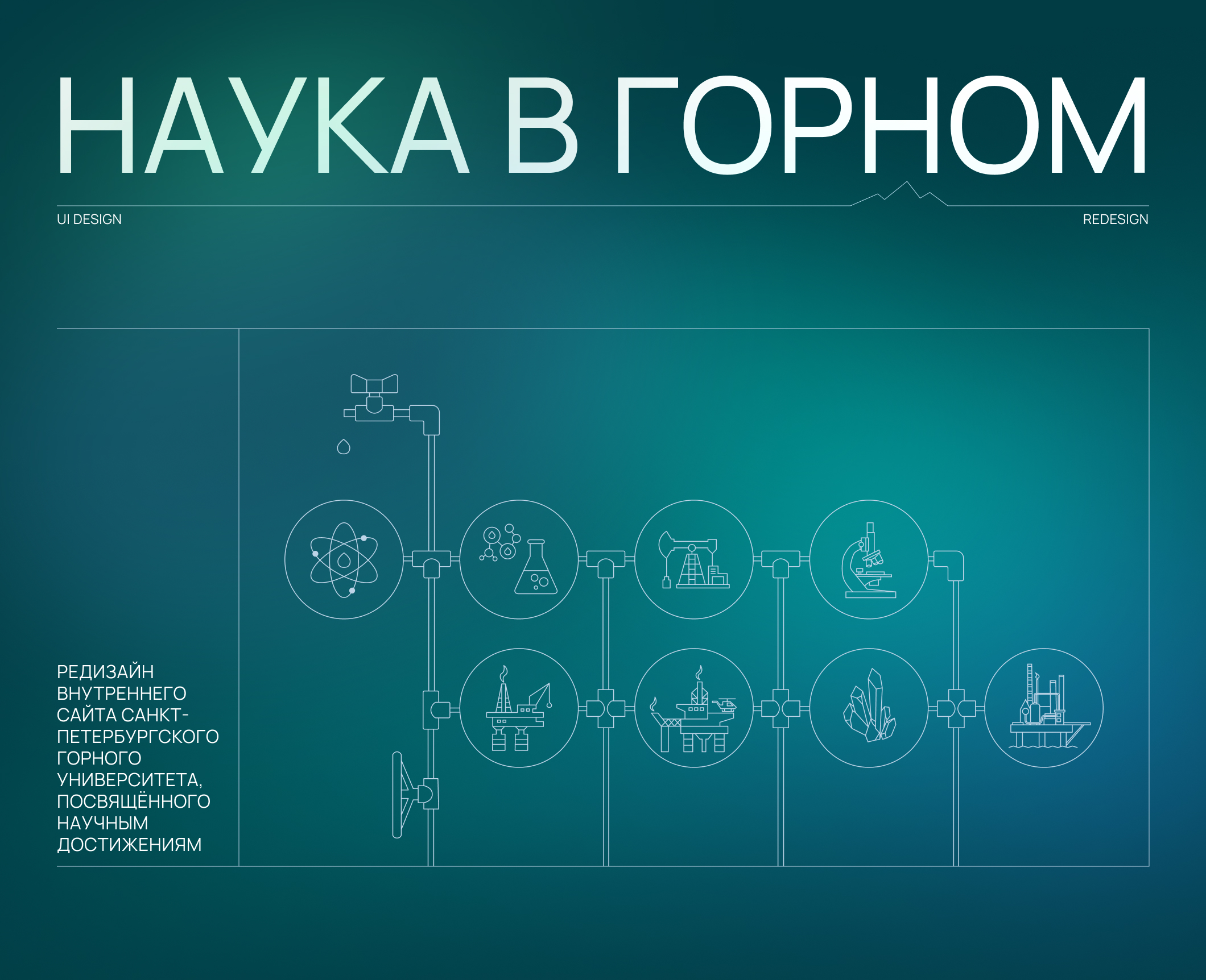 Редизайн внутреннего сайта Горного университета — Изображение №1 — Интерфейсы на Dprofile